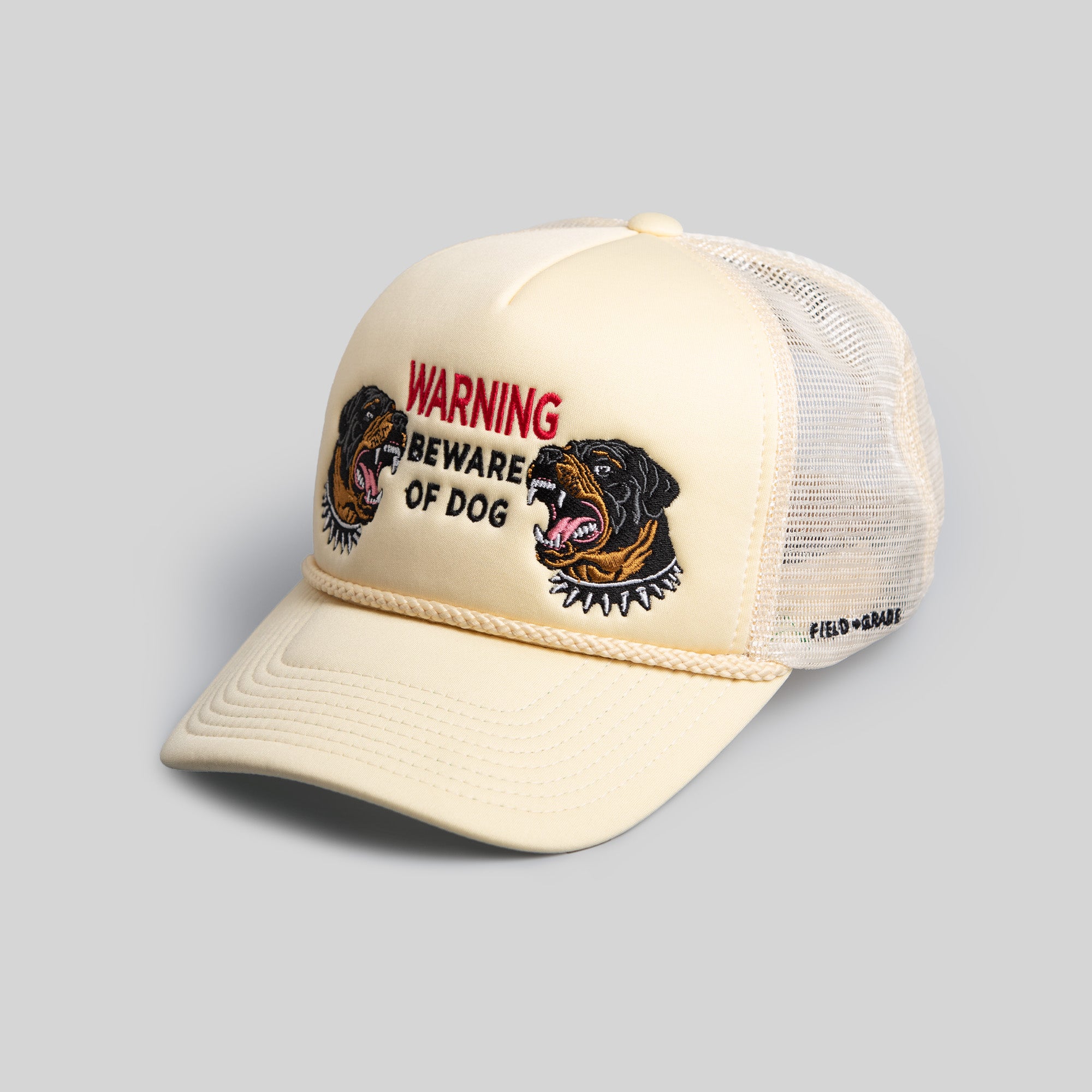 BEWARE OF ROTTY SAND TRUCKER HAT