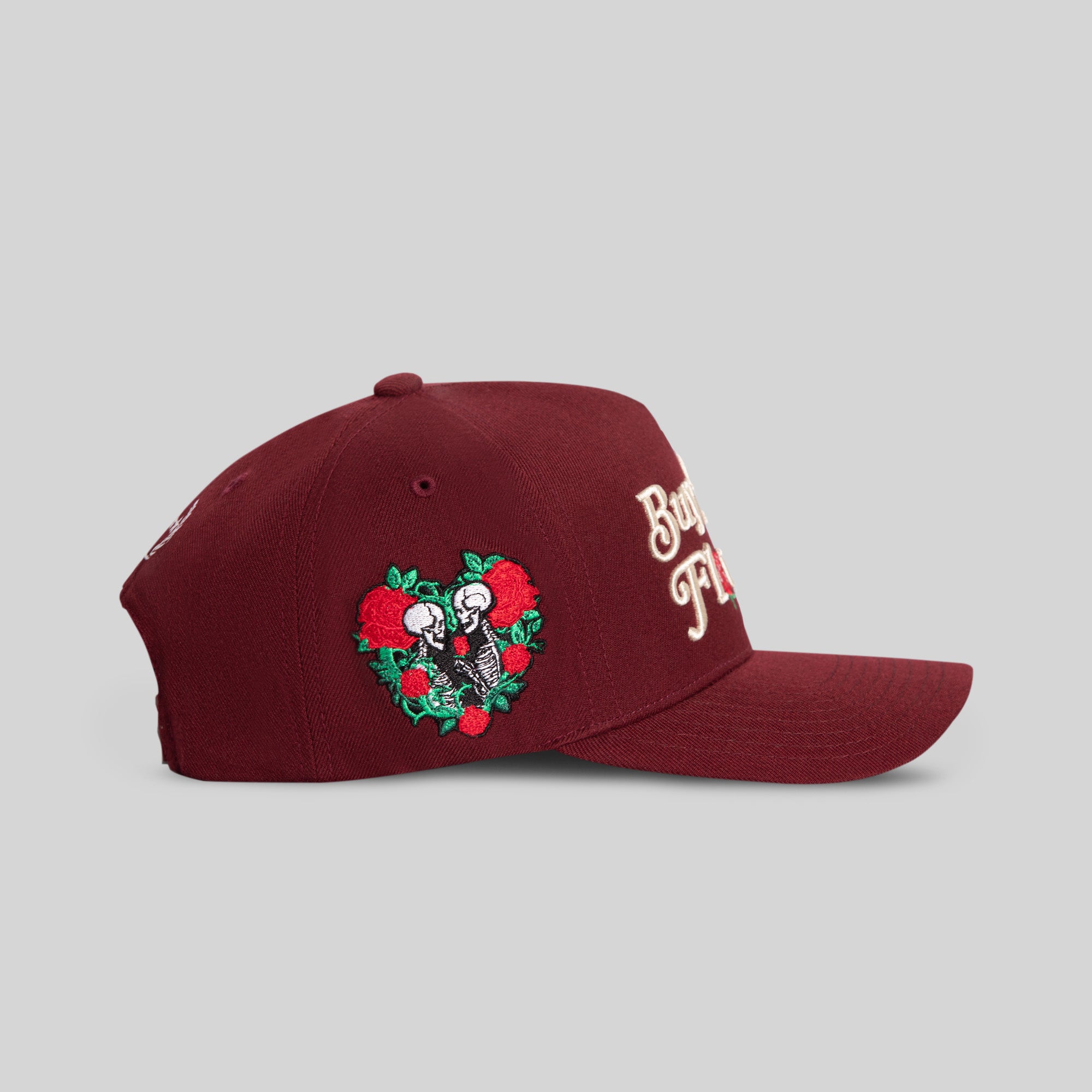 BUY HER FLOWERS BORDEAUX WOOL TRUCKER