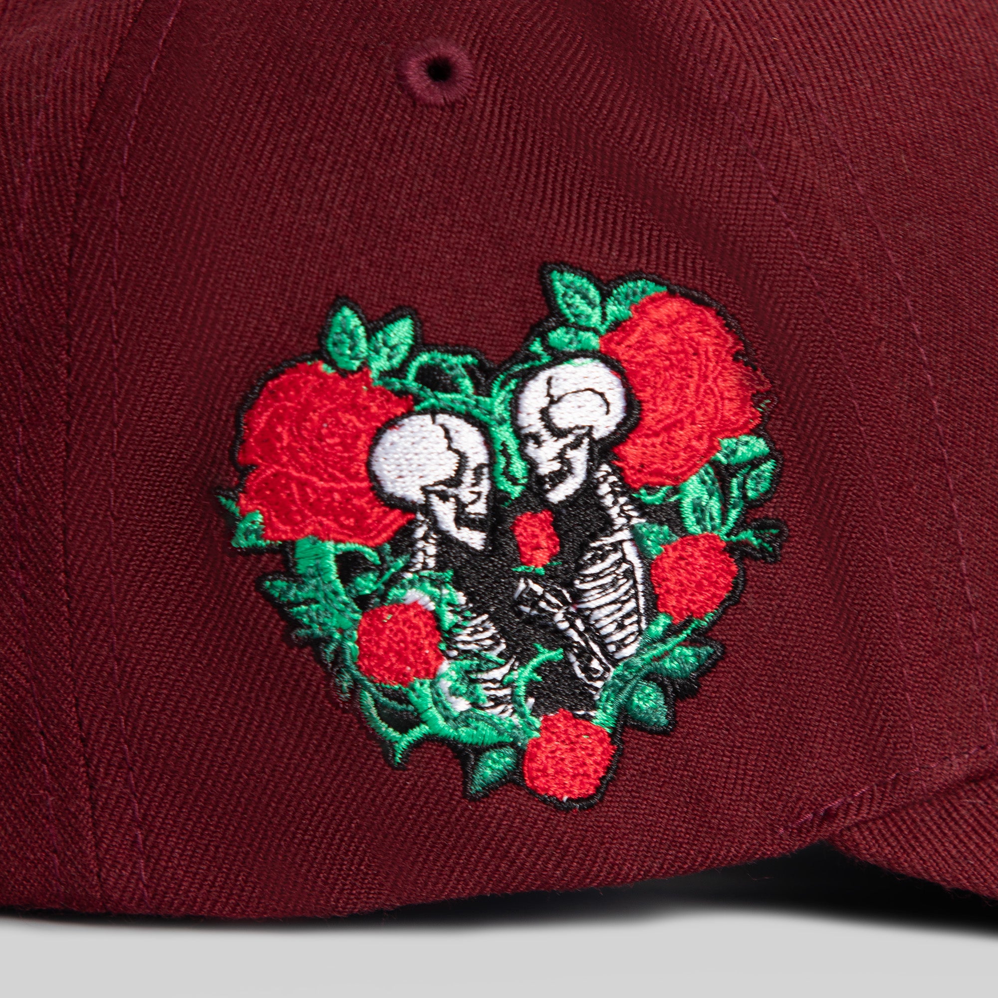 BUY HER FLOWERS BORDEAUX WOOL TRUCKER