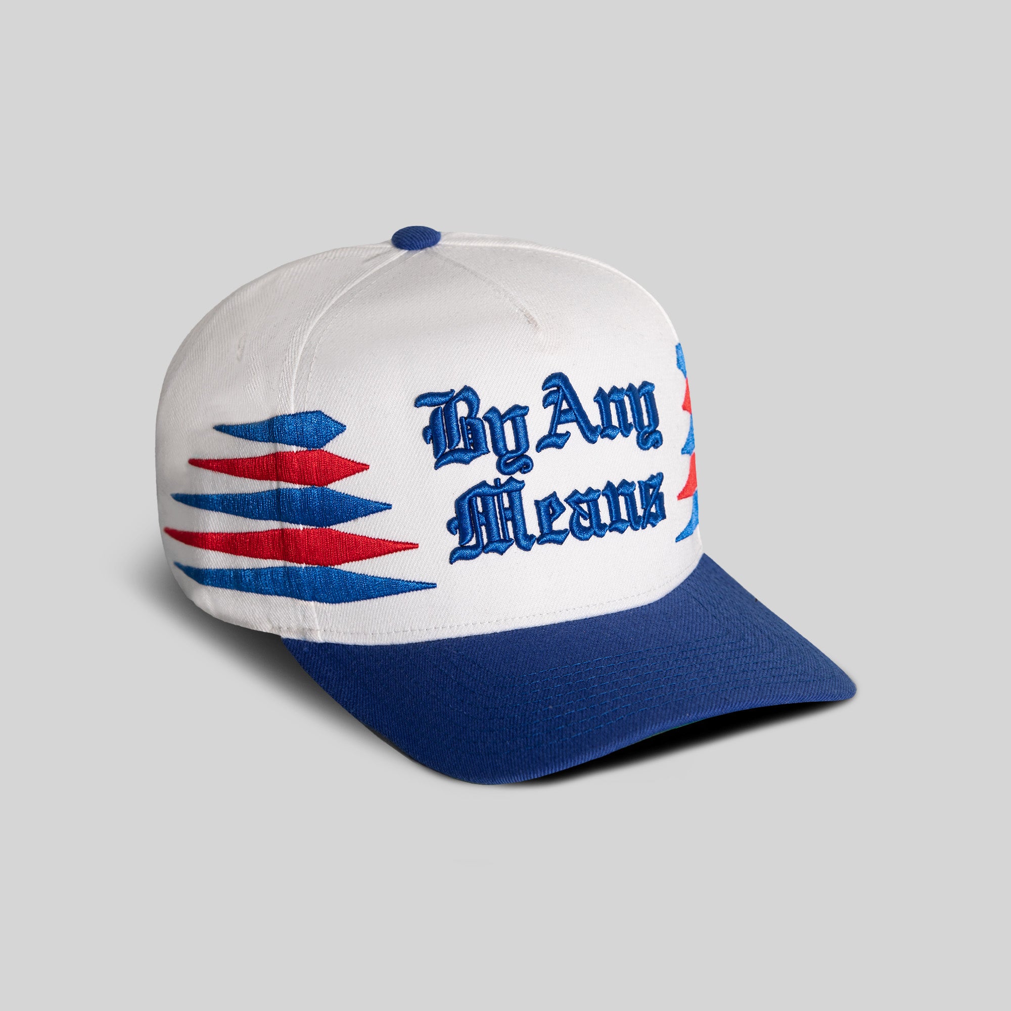 BY ANY MEANS DIAMOND STACK WOOL TRUCKER