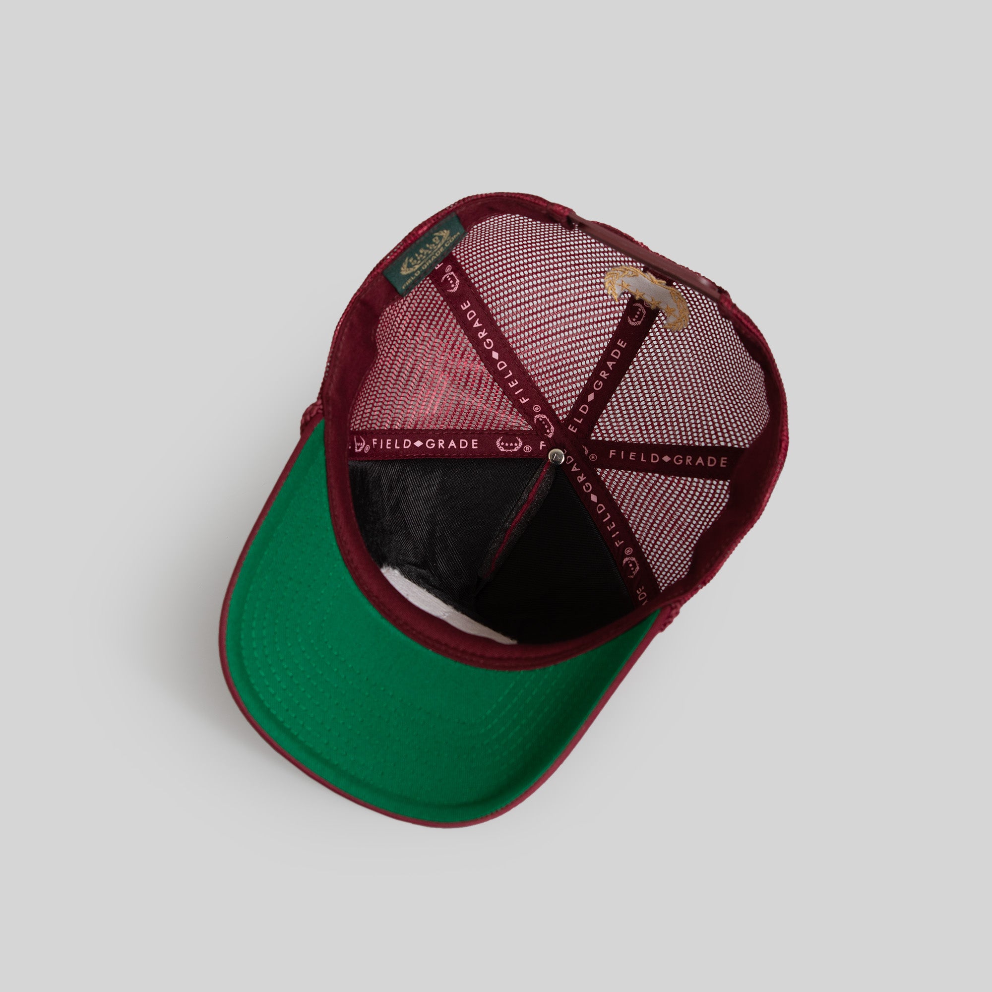 CATCH FLIGHTS BORDEAUX FOAM MESH TRUCKER