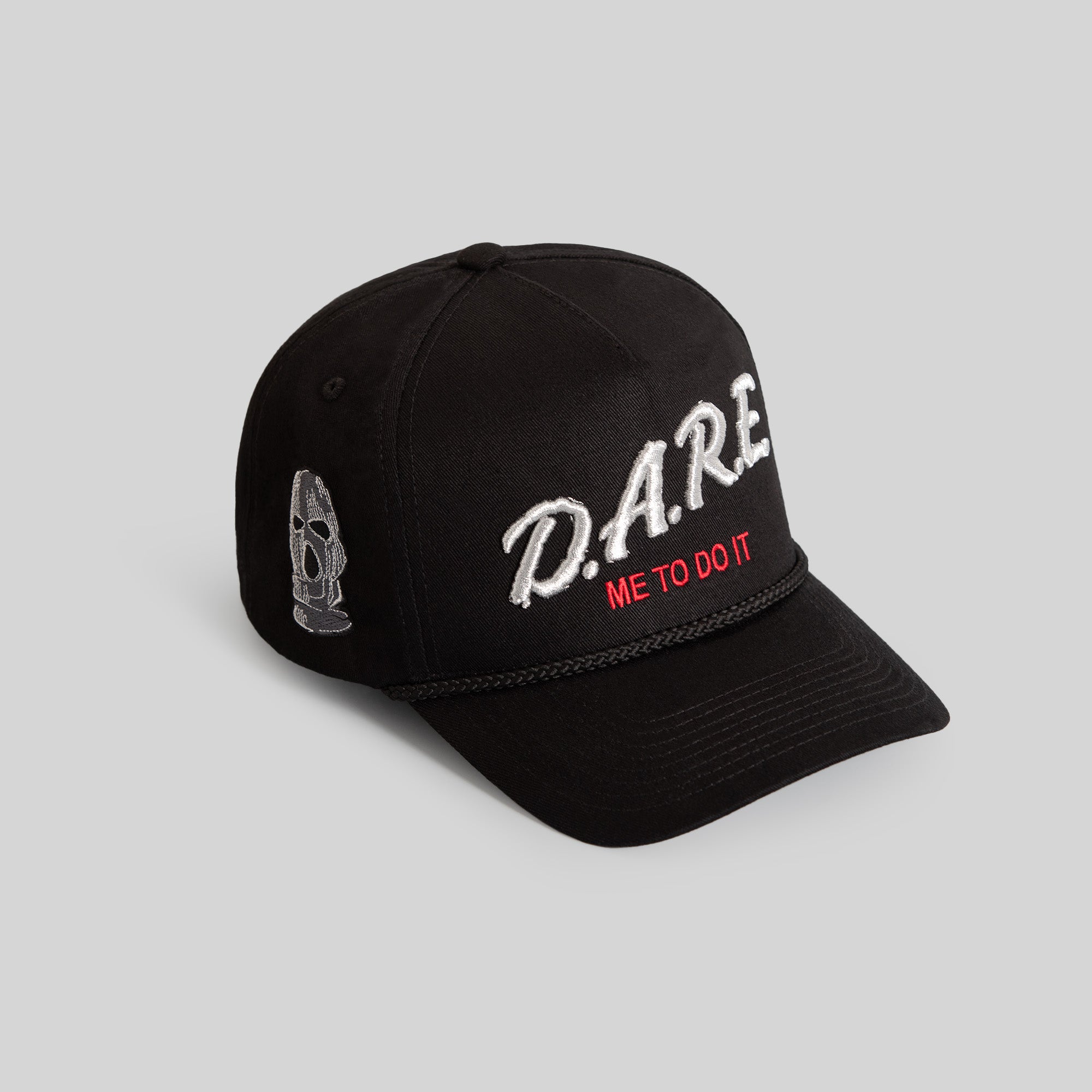 DARE ME TO DO IT 2.0 BLACK TWILL TRUCKER