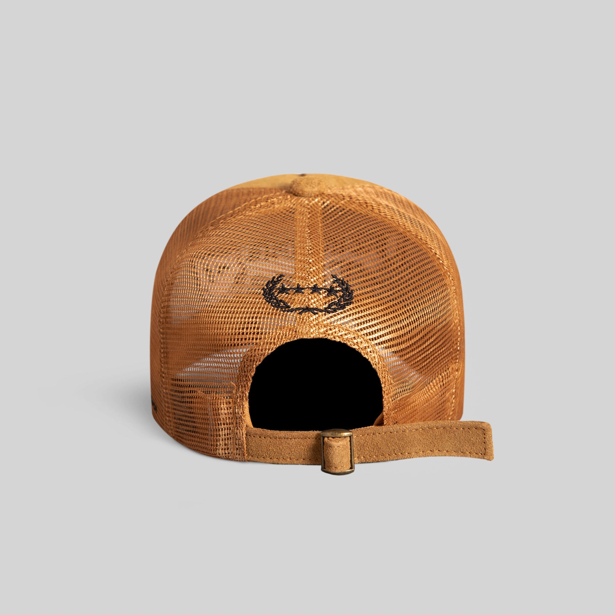 DEMON TIME WHEAT SUEDE TRUCKER HAT