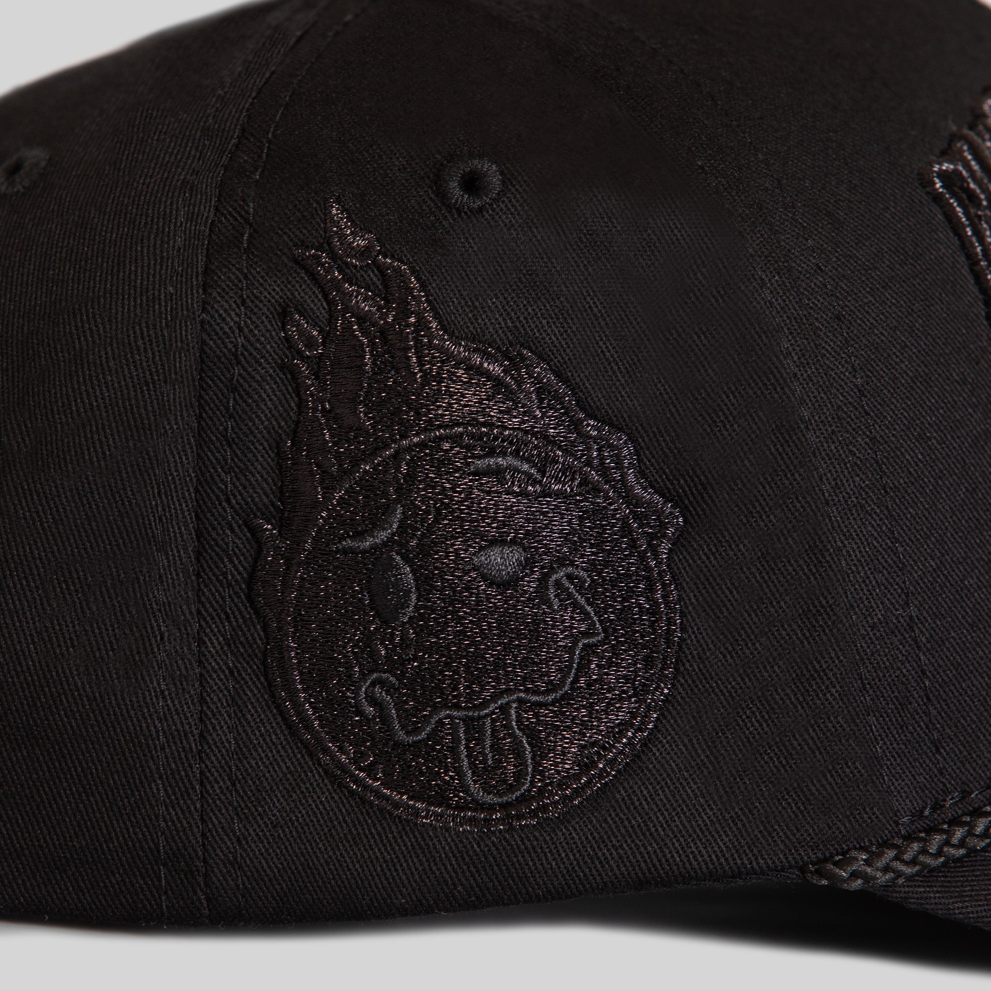 EVERYTHINGS F*CKED TRIPLE BLACK TWILL TRUCKER HAT