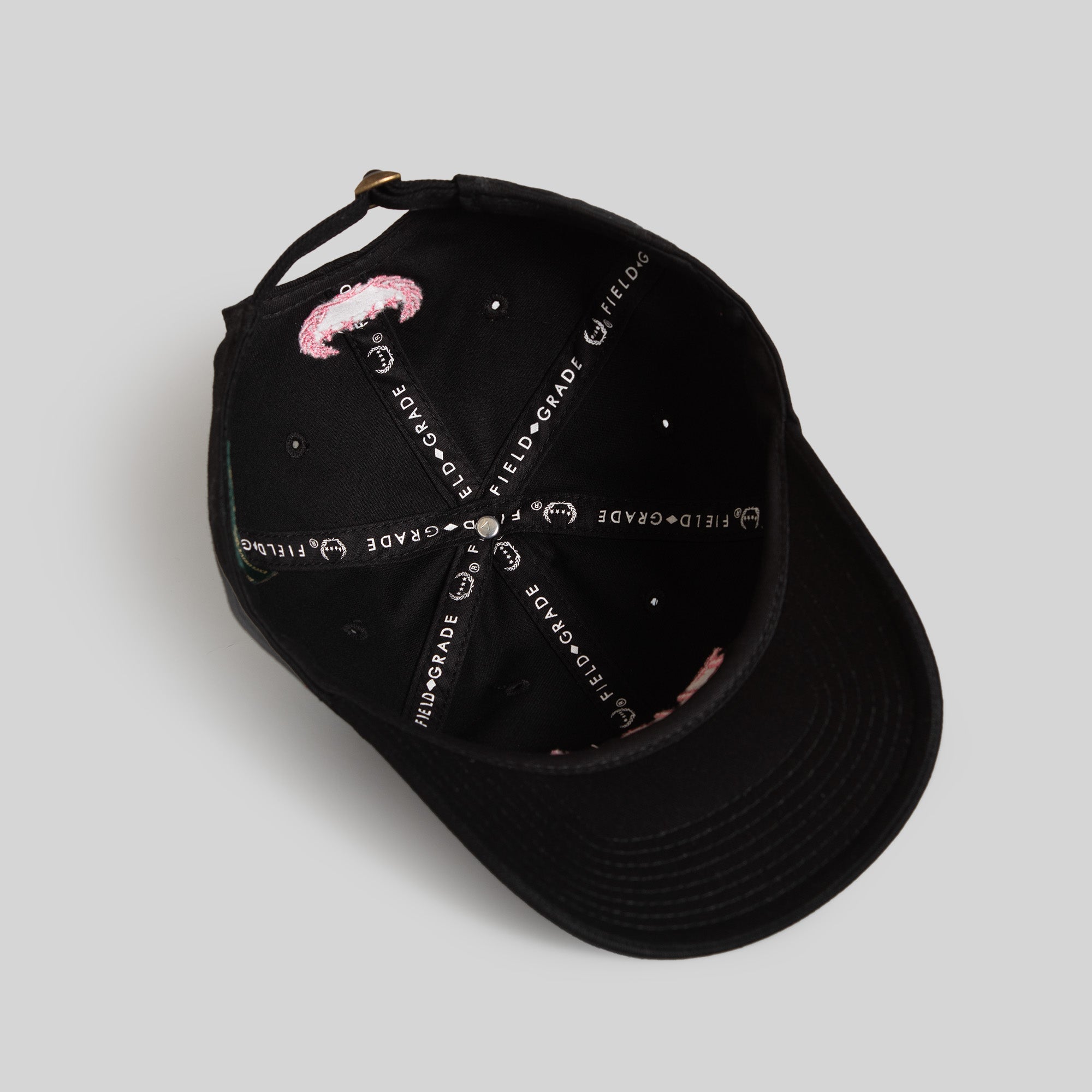 F*CK CANCER BLACK RELAXED FIT HAT