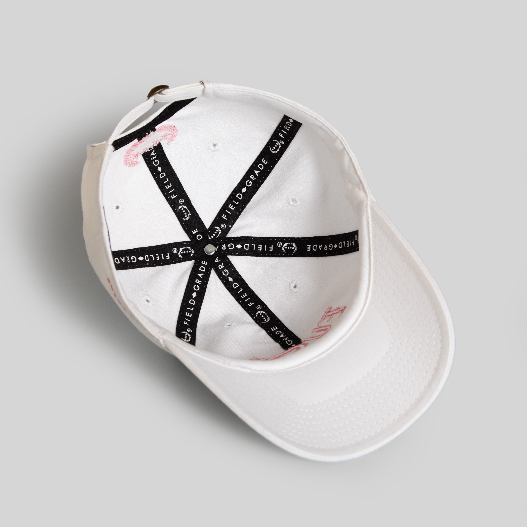 F*CK CANCER WHITE RELAXED FIT HAT