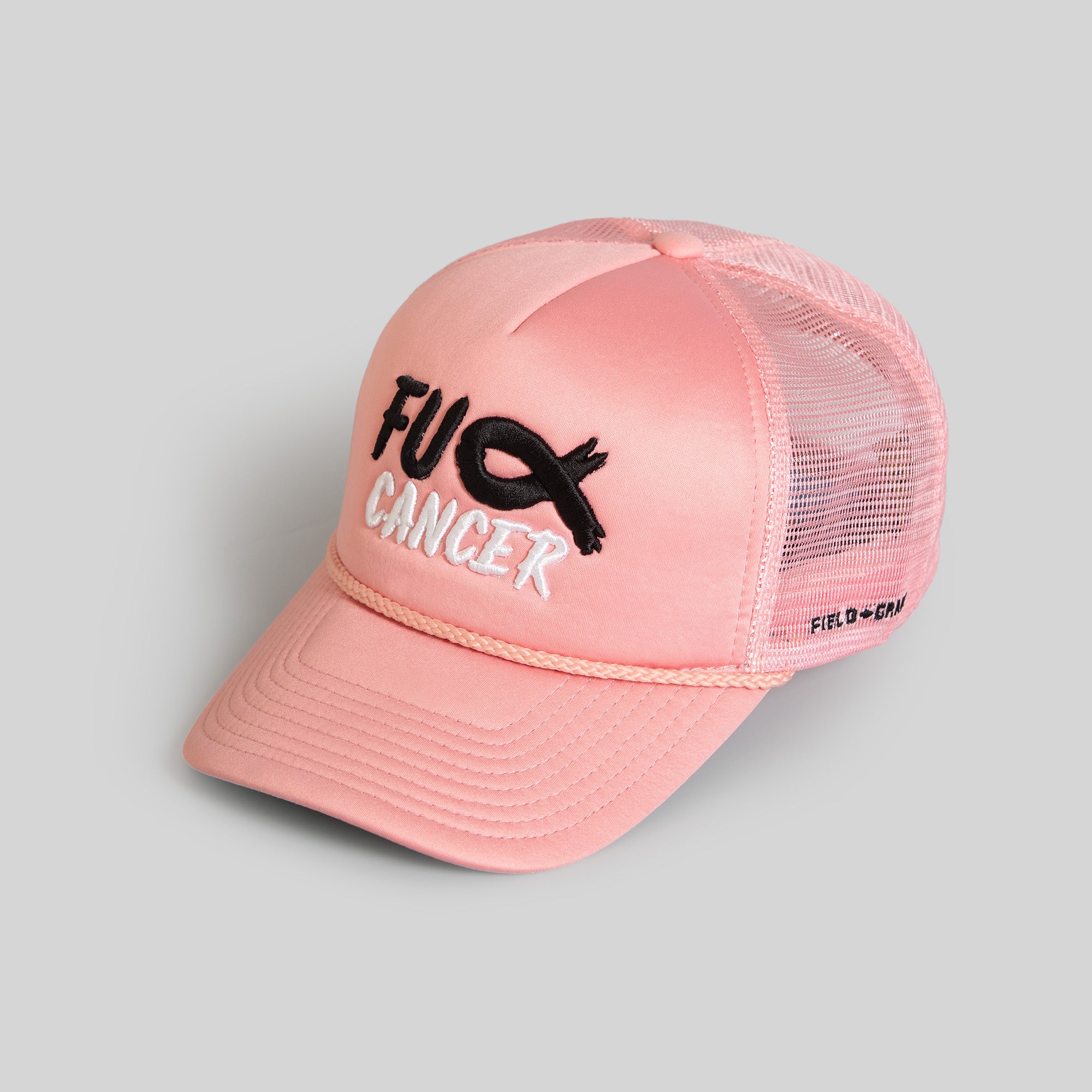 F*CK CANCER PINK FOAM TRUCKER HAT