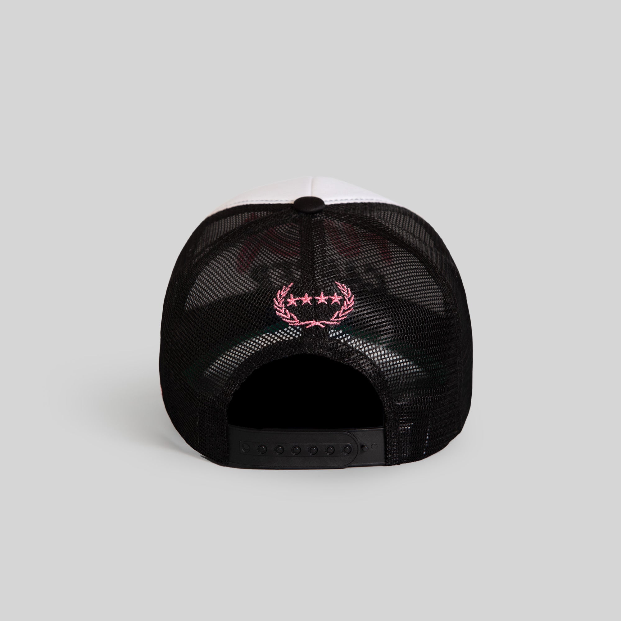 F*CK CANCER WHITE BLACK FOAM TRUCKER HAT