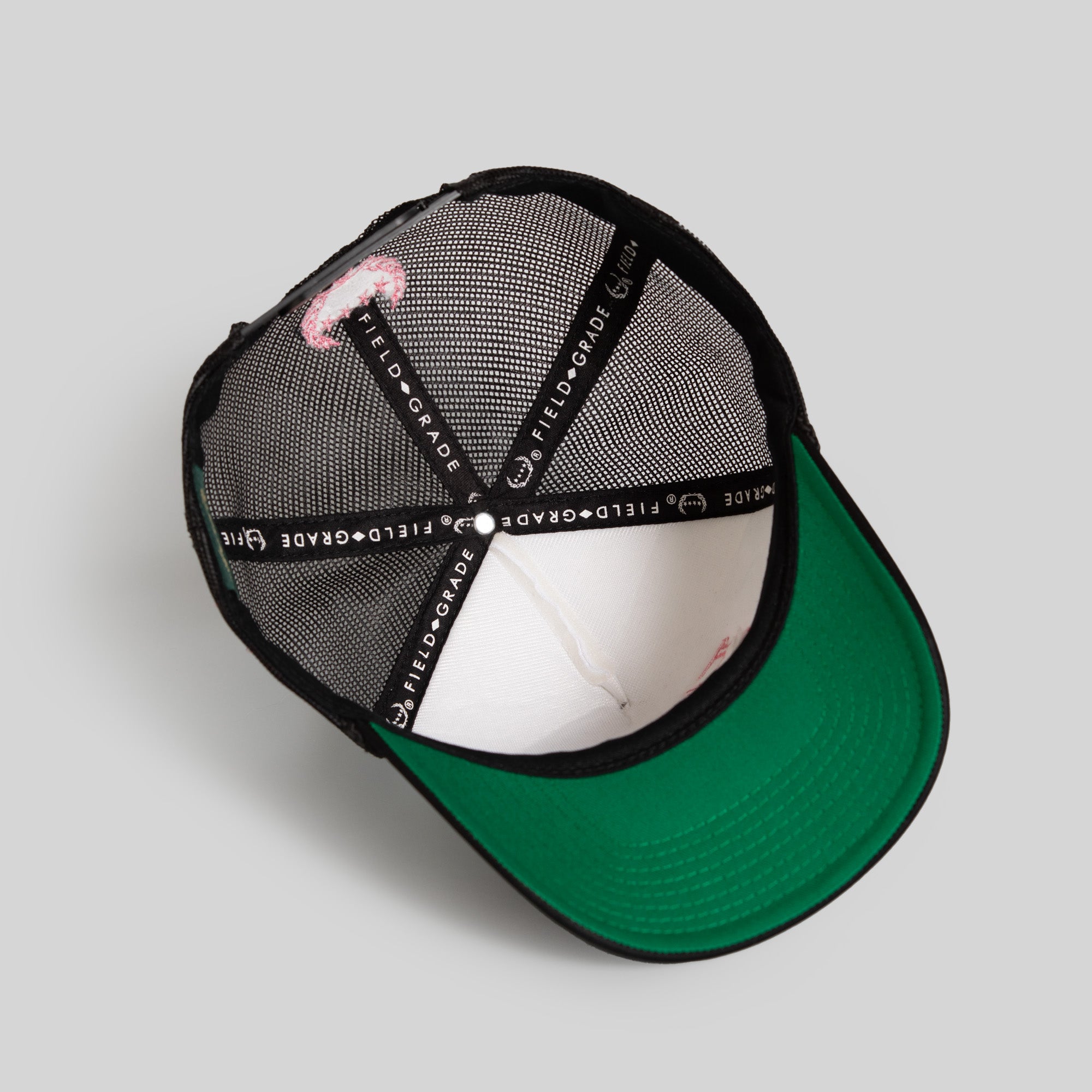 F*CK CANCER WHITE BLACK FOAM TRUCKER HAT