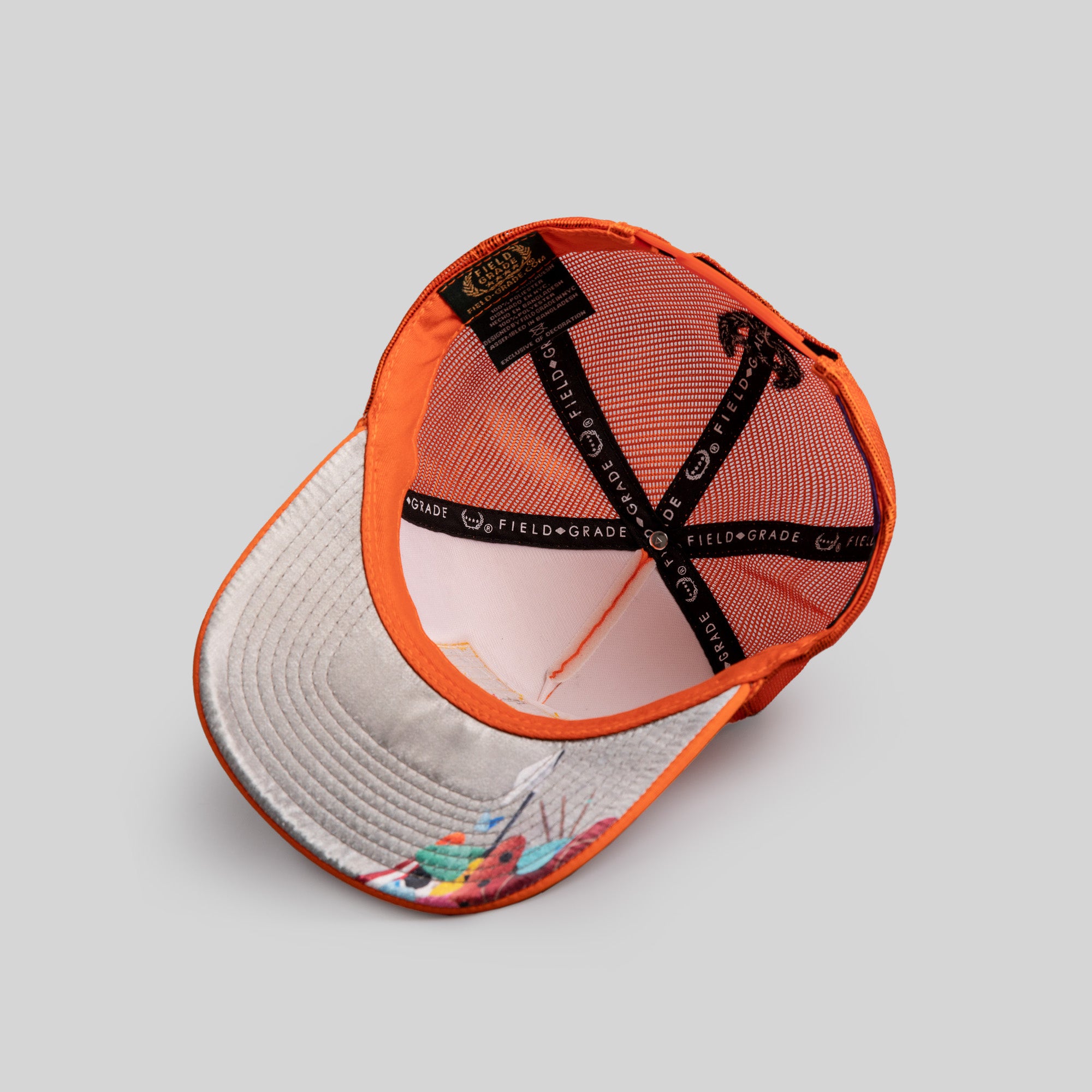 FIELD GRADE X KURVE STUDIO HEAVY IS THE HEAD ORANGE TRUCKER