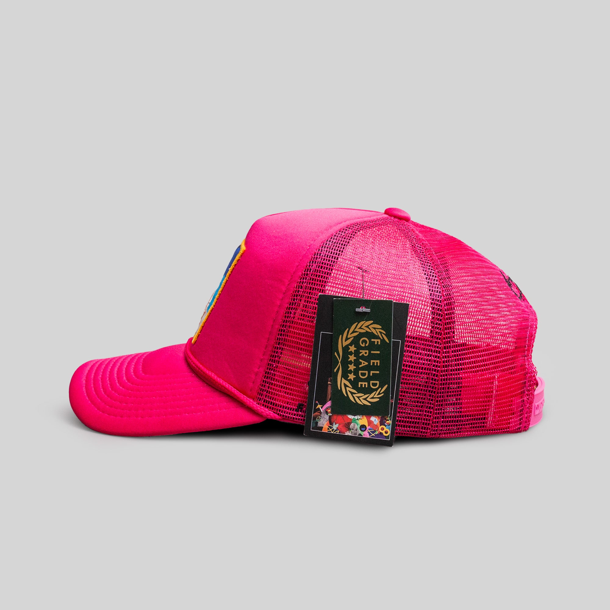 FIELD GRADE X KURVE STUDIO HEAVY IS THE HEAD PINK TRUCKER