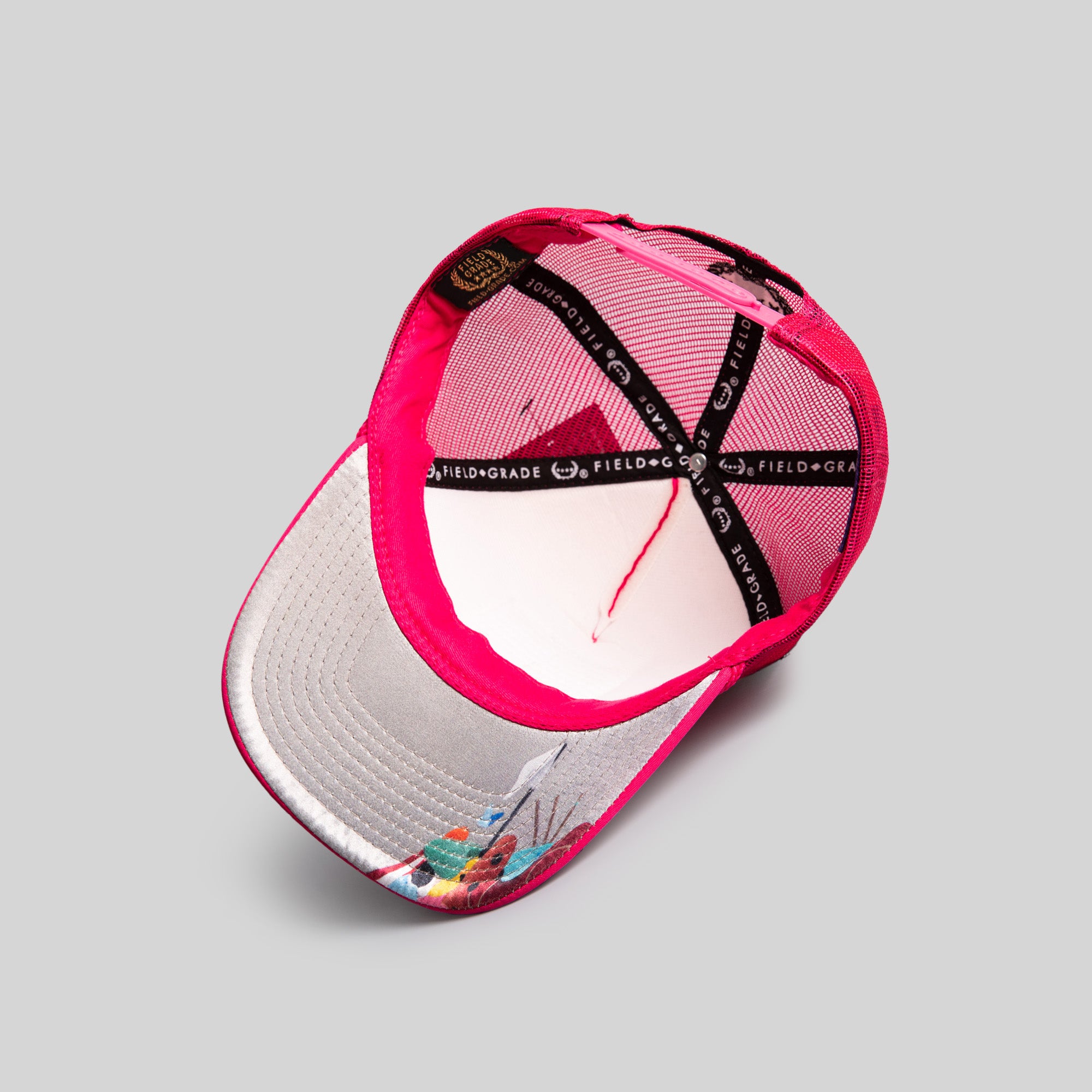 FIELD GRADE X KURVE STUDIO HEAVY IS THE HEAD PINK TRUCKER