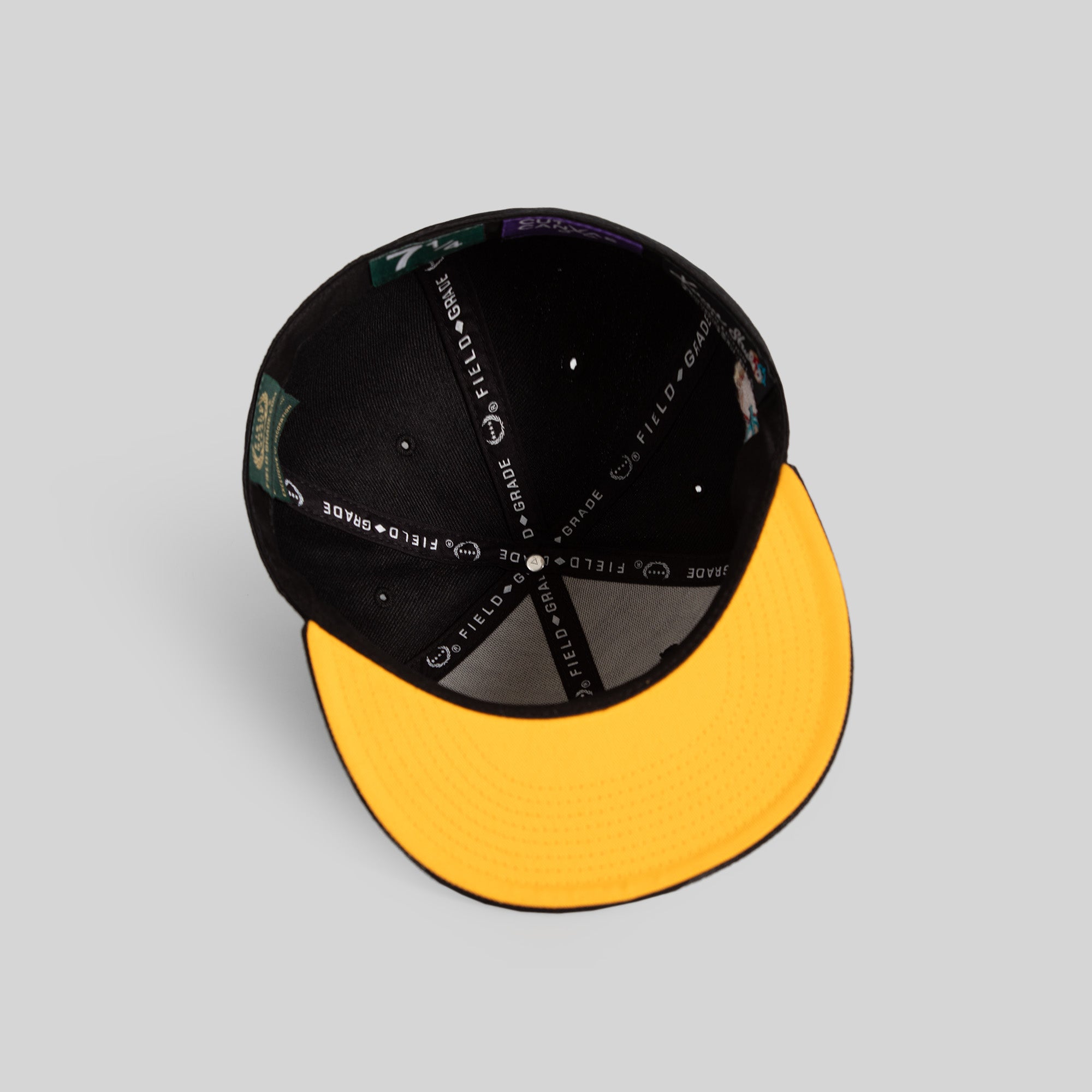 FIELD GRADE X KURVE STUDIO NY IS HEALING BLACK AWOOL FITTED
