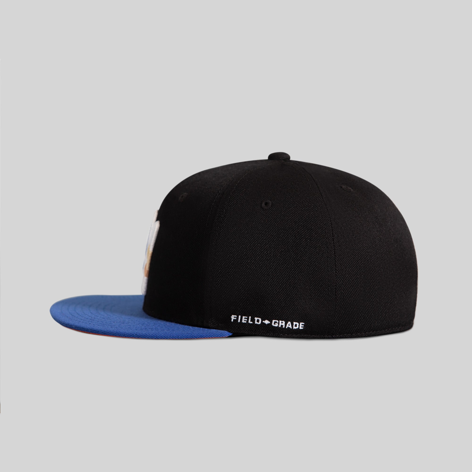 FIELD GRADE X KURVE STUDIO NY IS HEALING BLACK ROYAL AWOOL FITTED