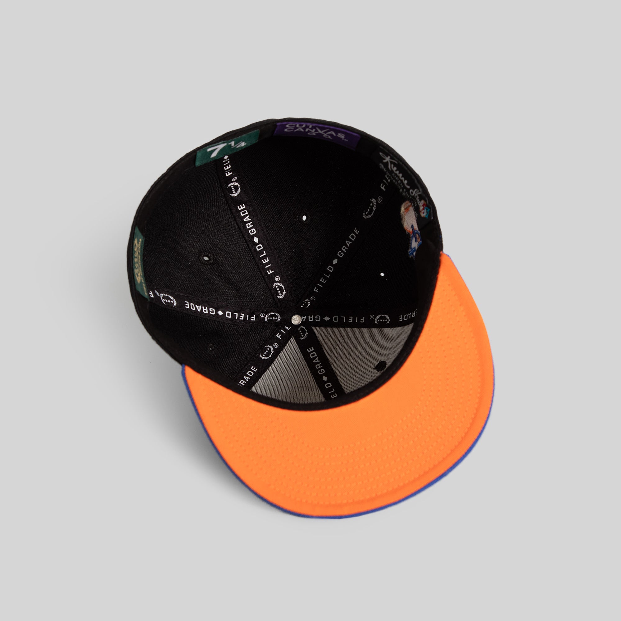 FIELD GRADE X KURVE STUDIO NY IS HEALING BLACK ROYAL AWOOL FITTED