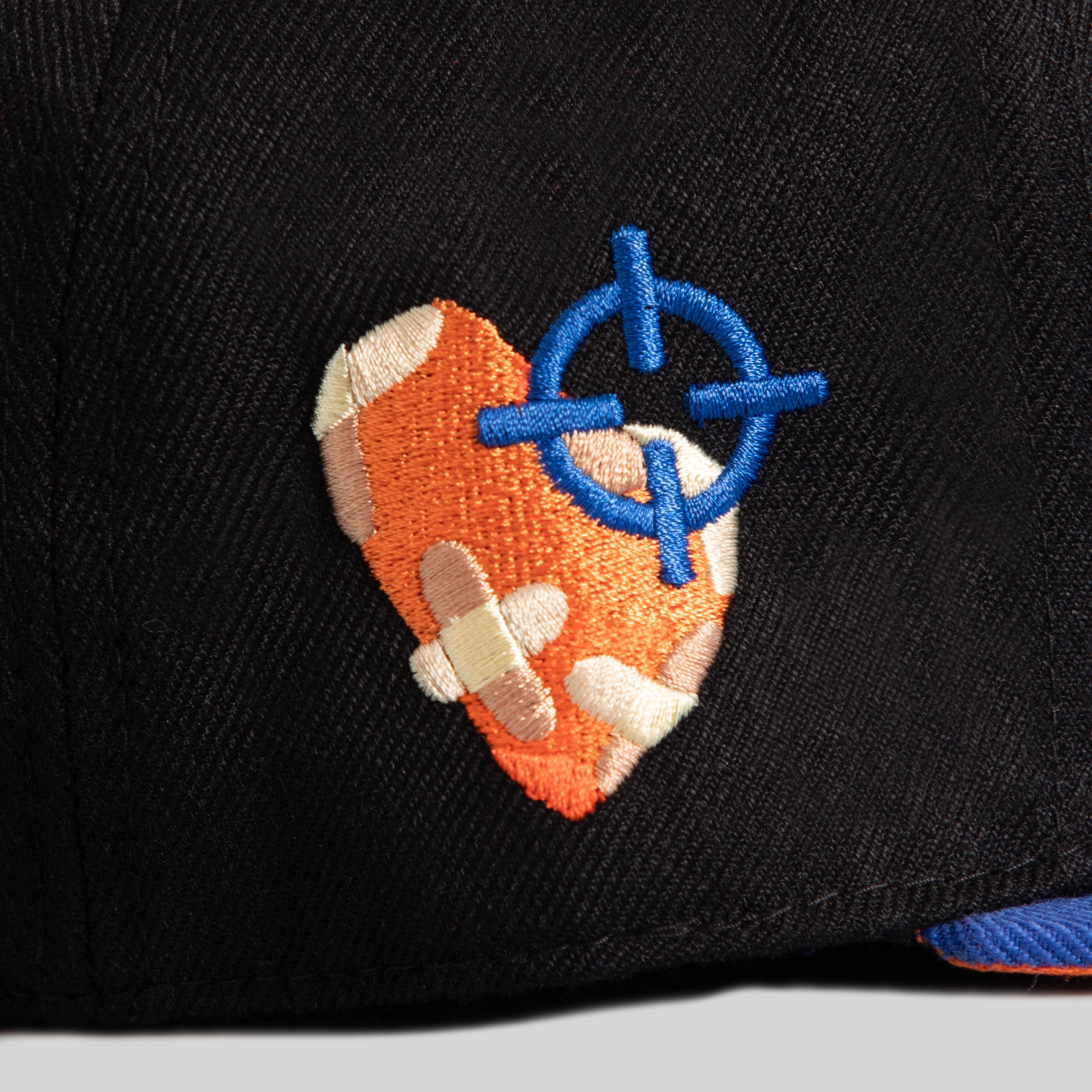 FIELD GRADE X KURVE STUDIO NY IS HEALING BLACK ROYAL AWOOL FITTED