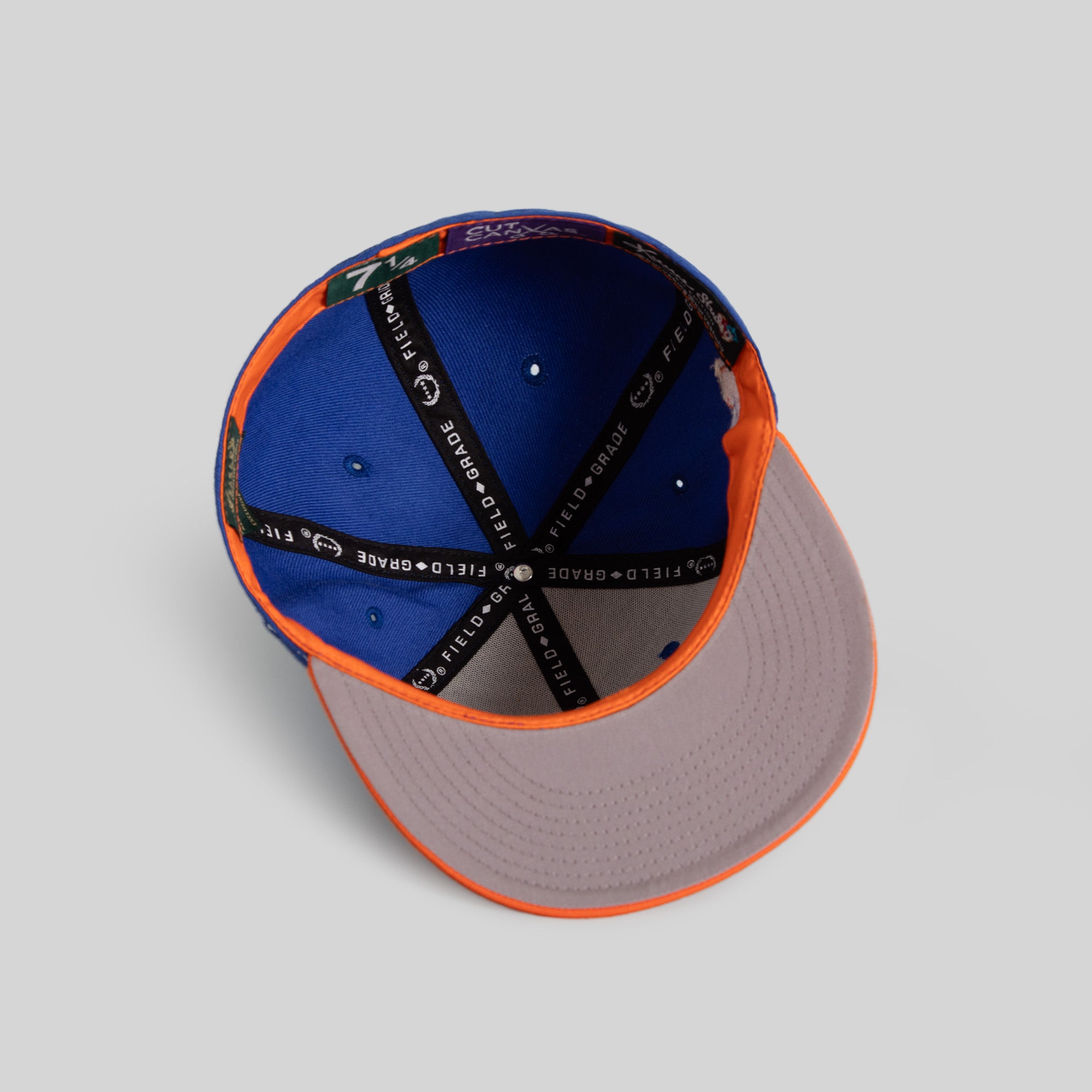 FIELD GRADE X KURVE STUDIO NY IS HEALING ROYAL ORANGE AWOOL FITTED