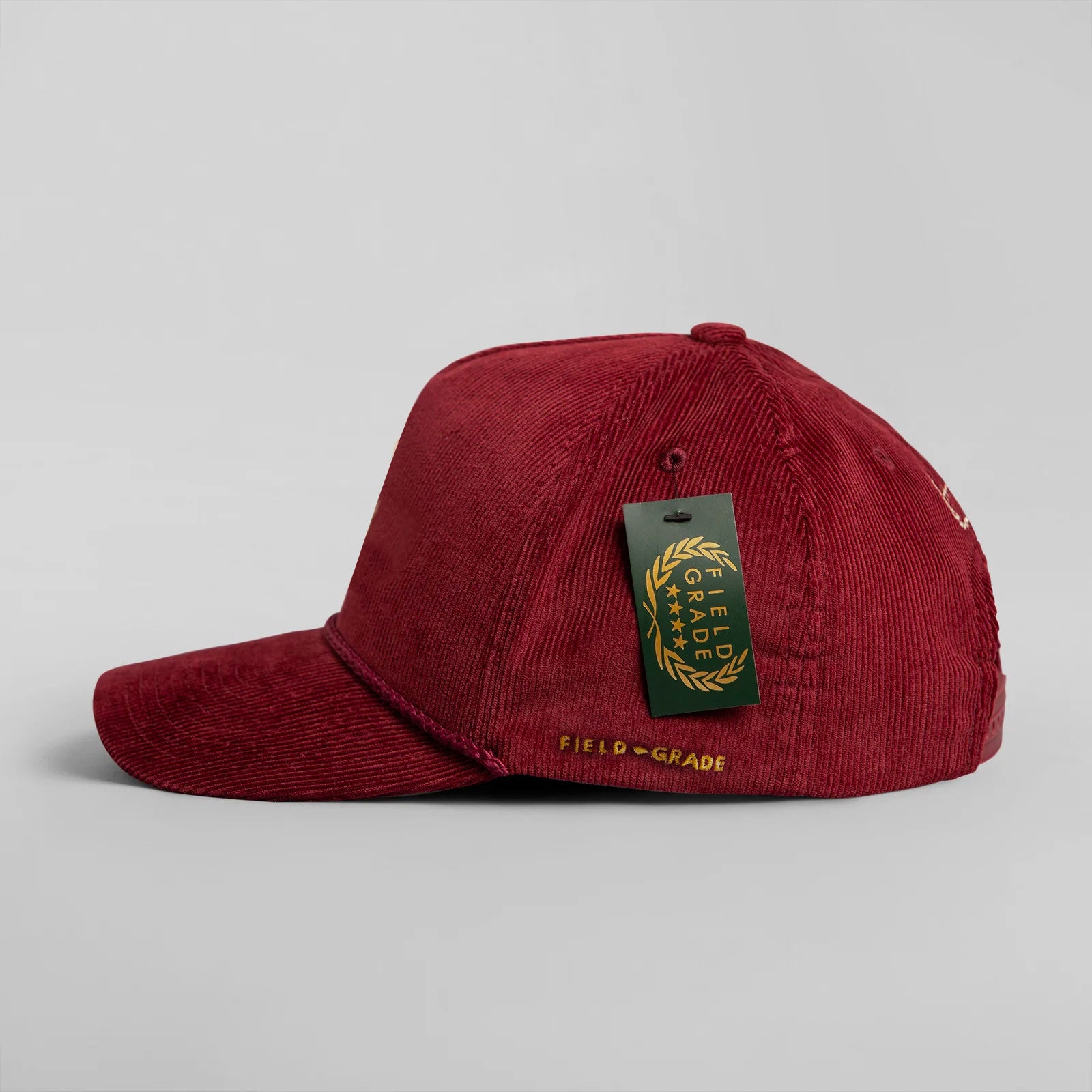 HAVE A NICE DAY BORDEAUX CORDUROY TRUCKER HAT