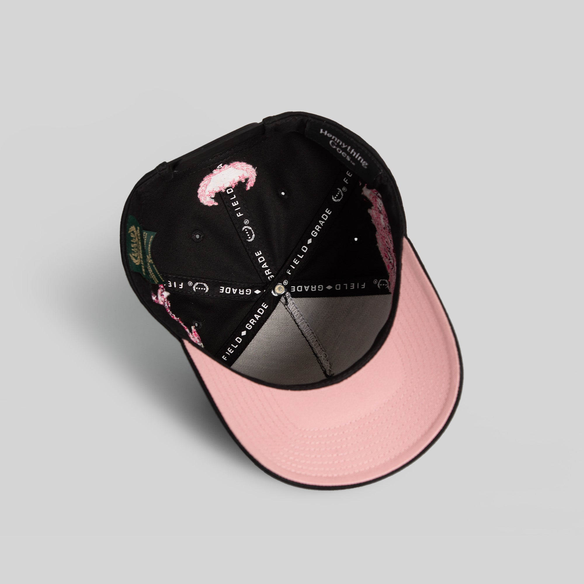 HENNYTHING GOES CHERRY BLOSSOM TWILL TRUCKER
