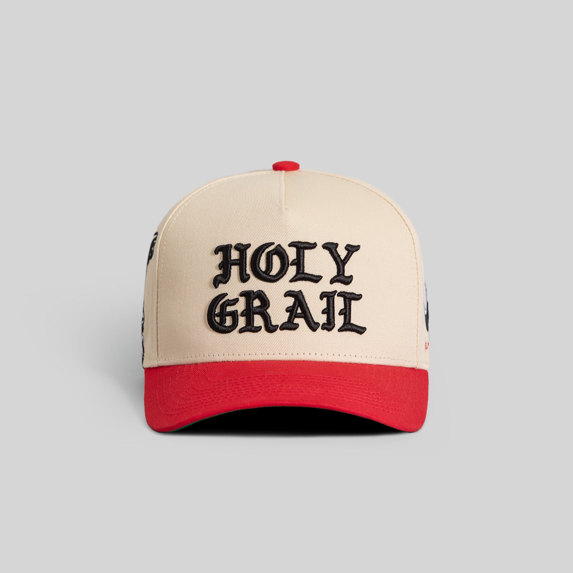 HOLY GRAIL SAND RED TWILL TRUCKER