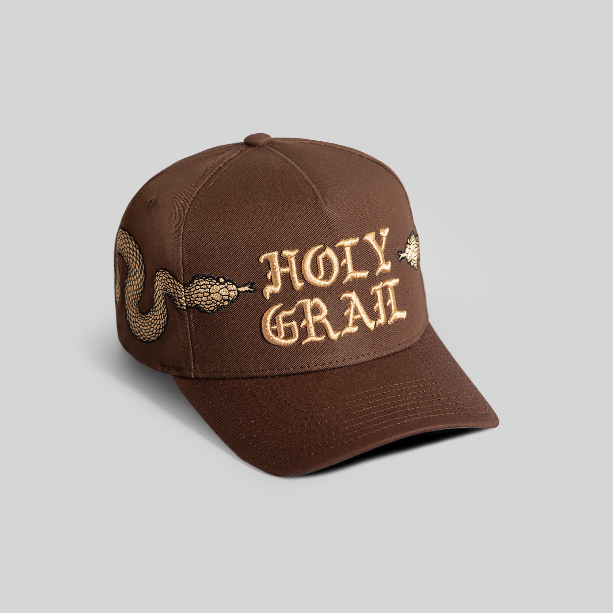 HOLY GRAIL SERPENT MOCHA TWILL TRUCKER
