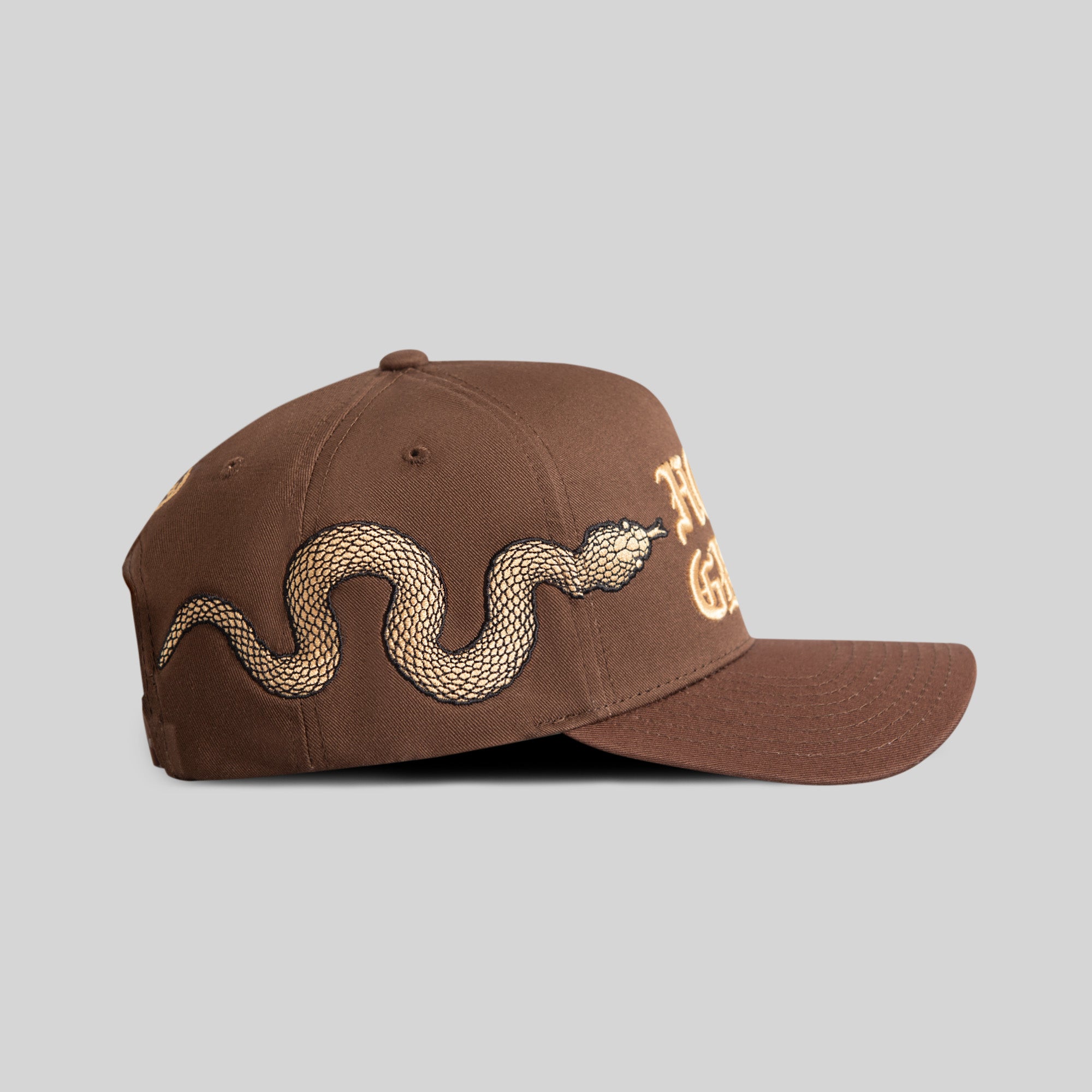 HOLY GRAIL SERPENT MOCHA TWILL TRUCKER