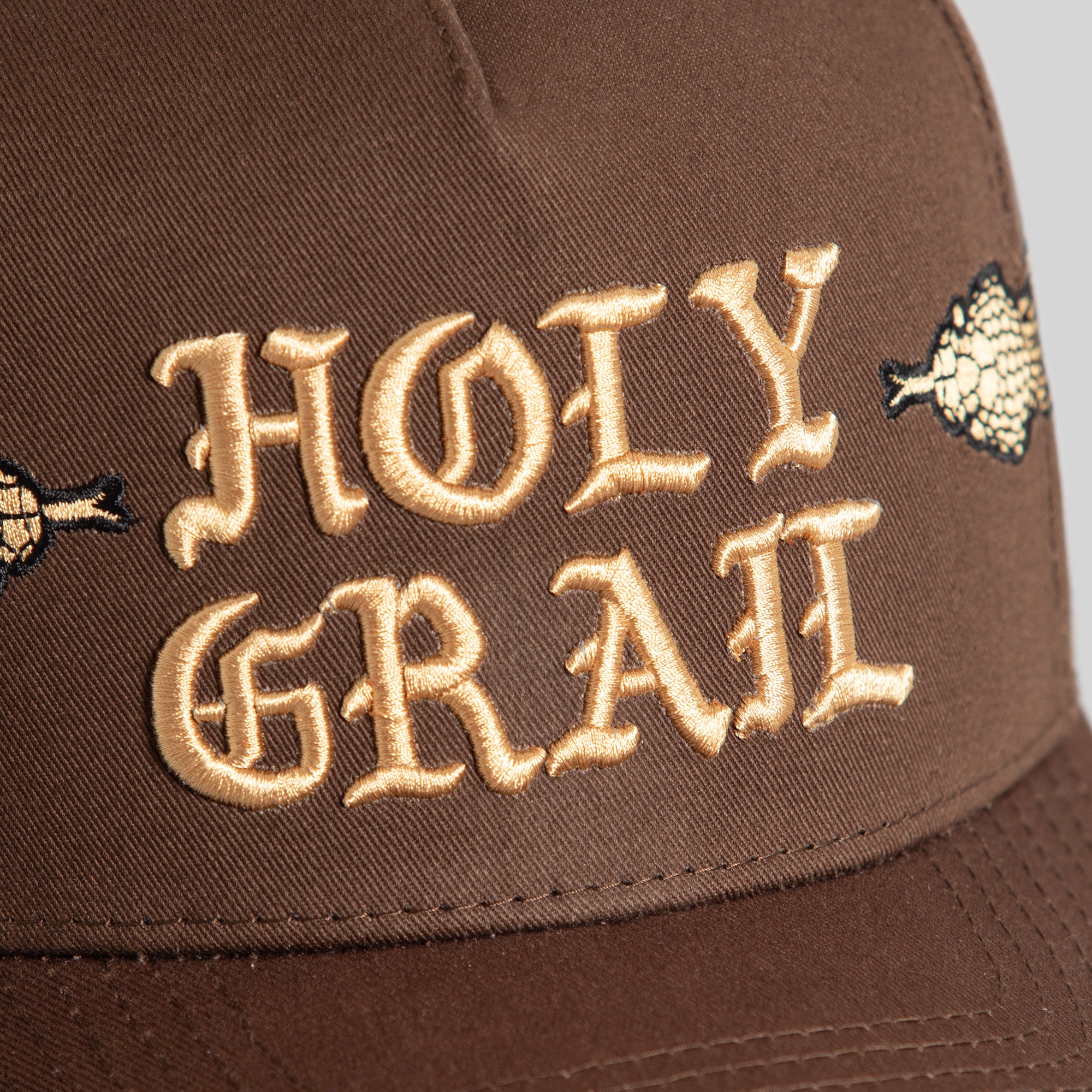 HOLY GRAIL SERPENT MOCHA TWILL TRUCKER