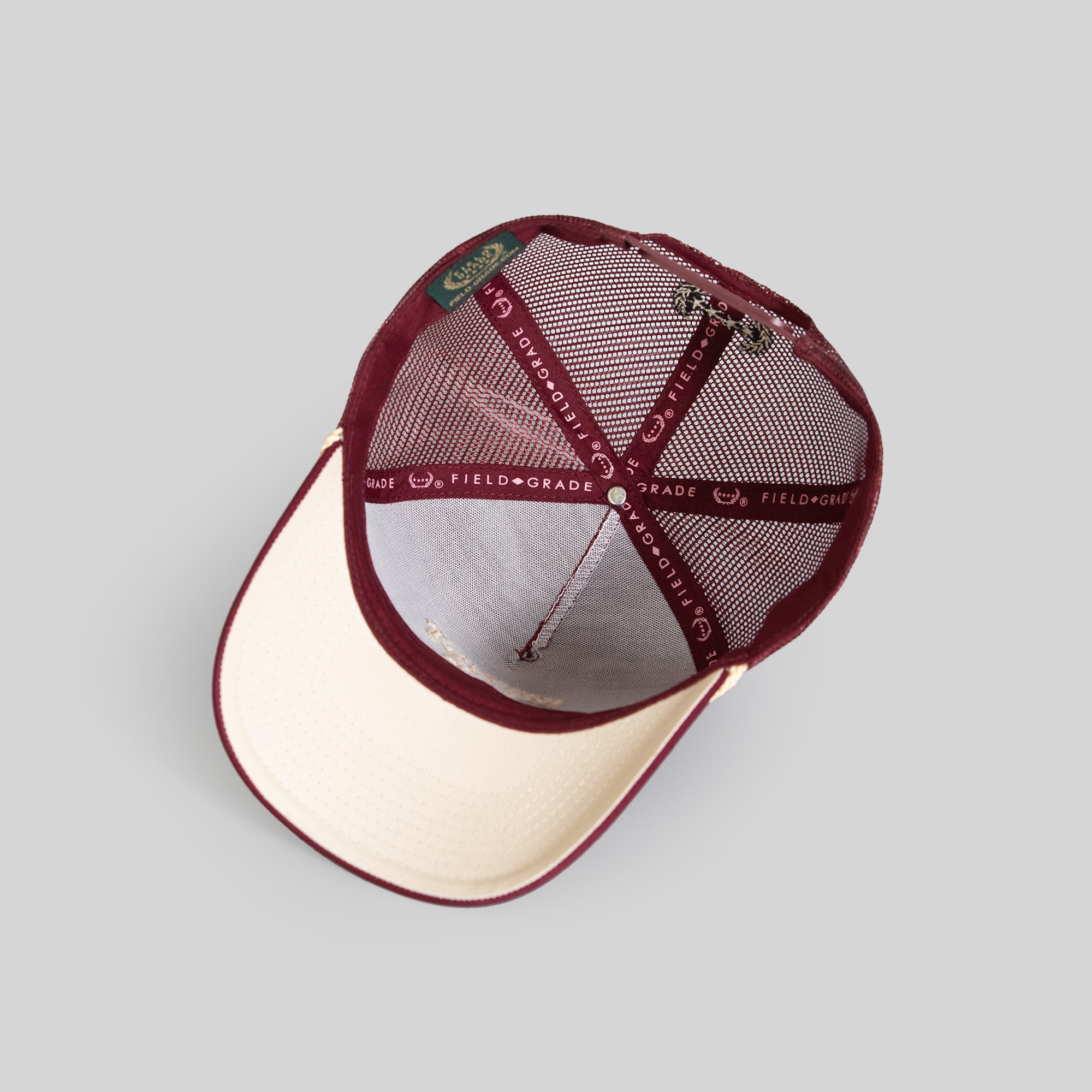 I'M NOT FOR EVERYBODY BORDEAUX TWILL MESH TRUCKER