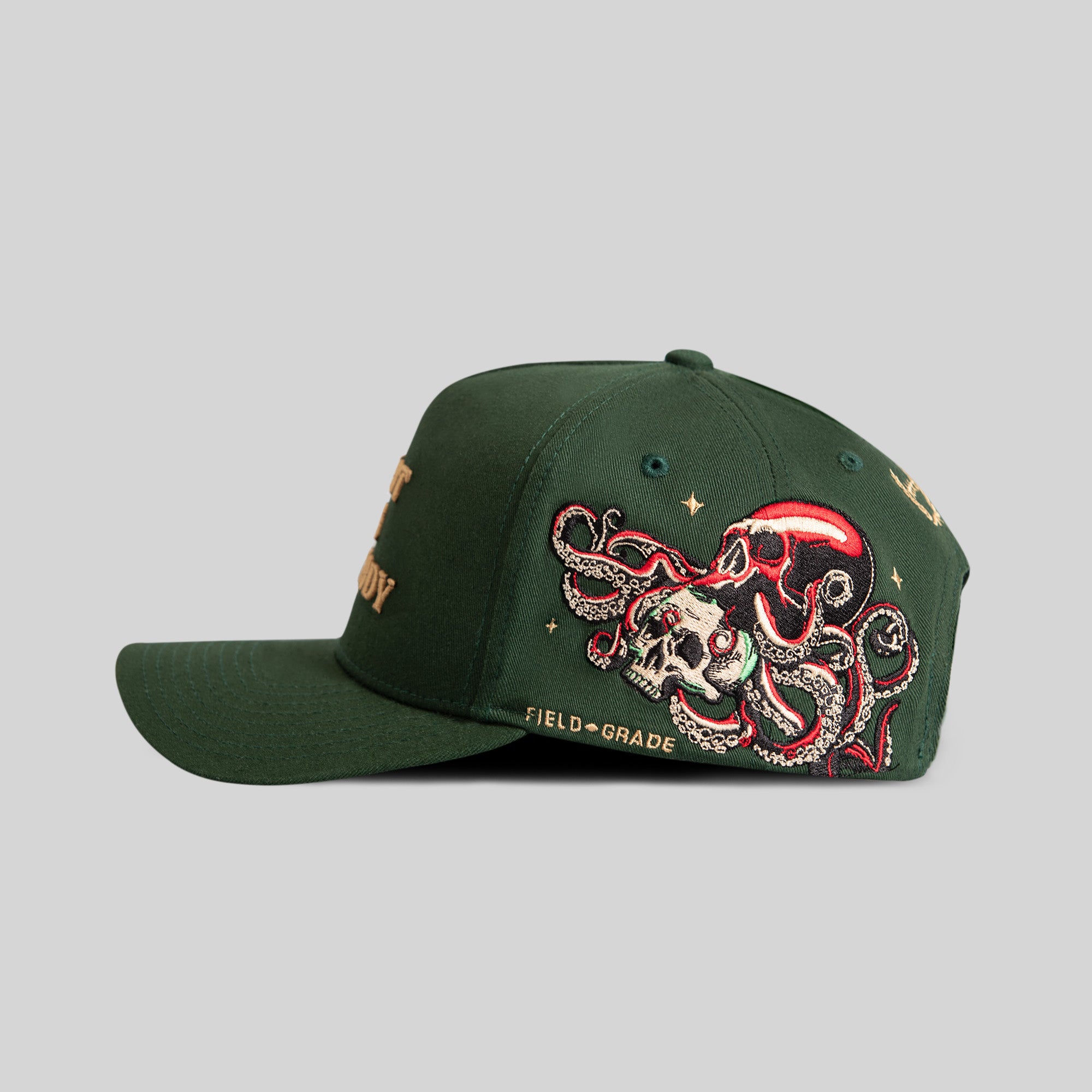 I'M NOT FOR EVERYBODY SAILOR FG GREEN TWILL TRUCKER