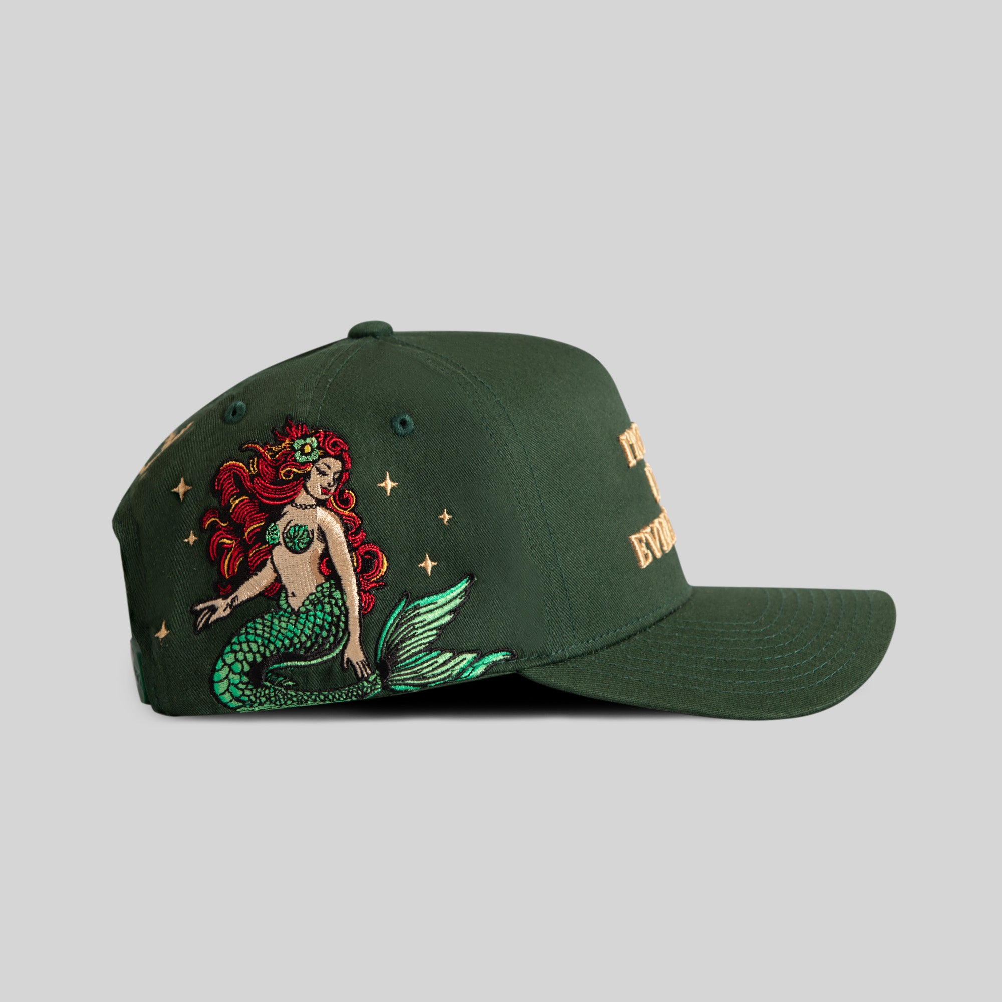 I'M NOT FOR EVERYBODY SAILOR FG GREEN TWILL TRUCKER