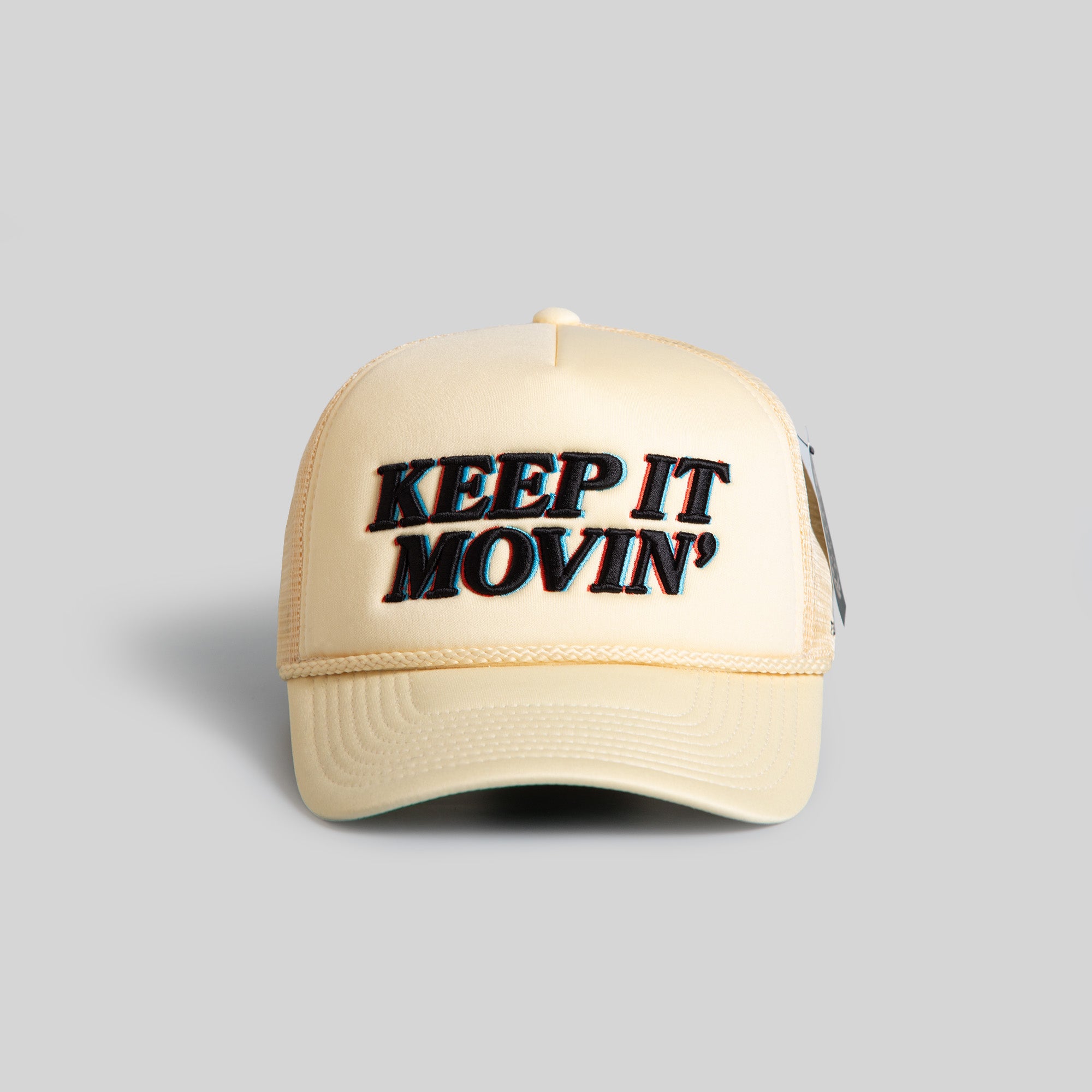 KEEP IT MOVIN' SAND TRUCKER HAT