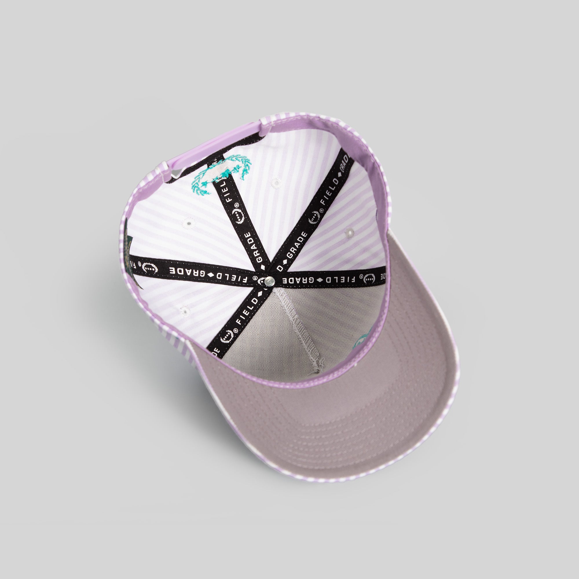 LEAVE YOUR FEELINGS SEERSUCKER TRUCKER