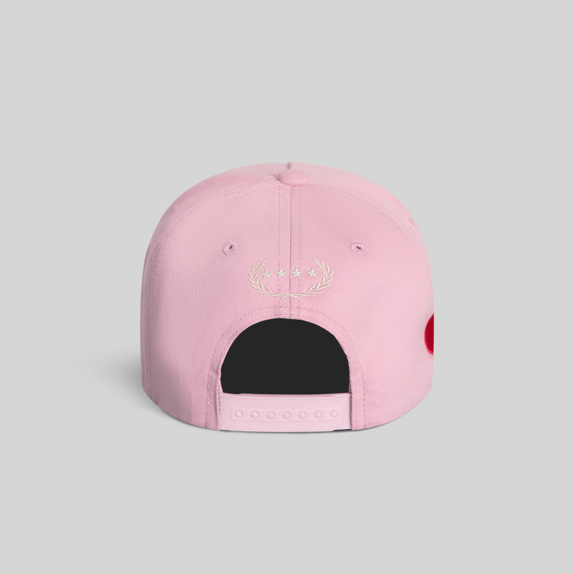 LEAVE YOUR FEELINGS ROSE WOOL TRUCKER