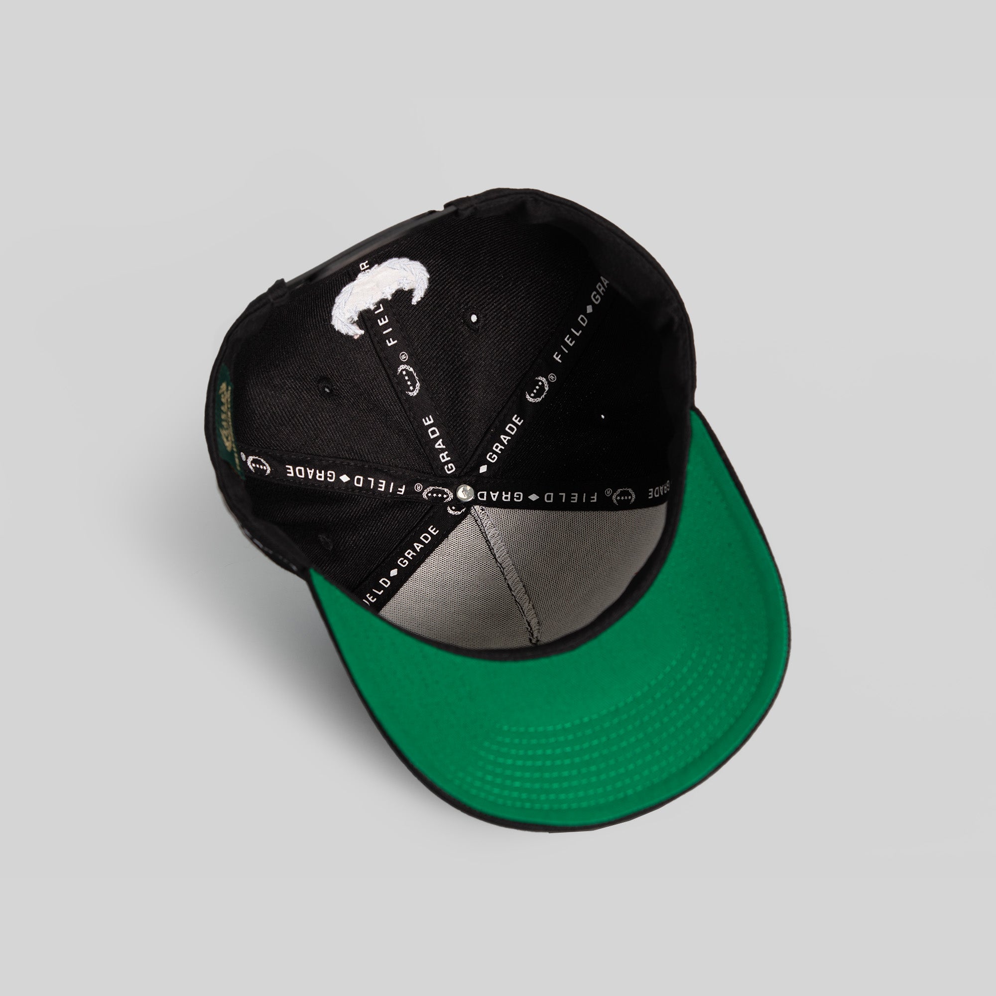 LIVE NOW DIE LATER BLACK WOOL TRUCKER