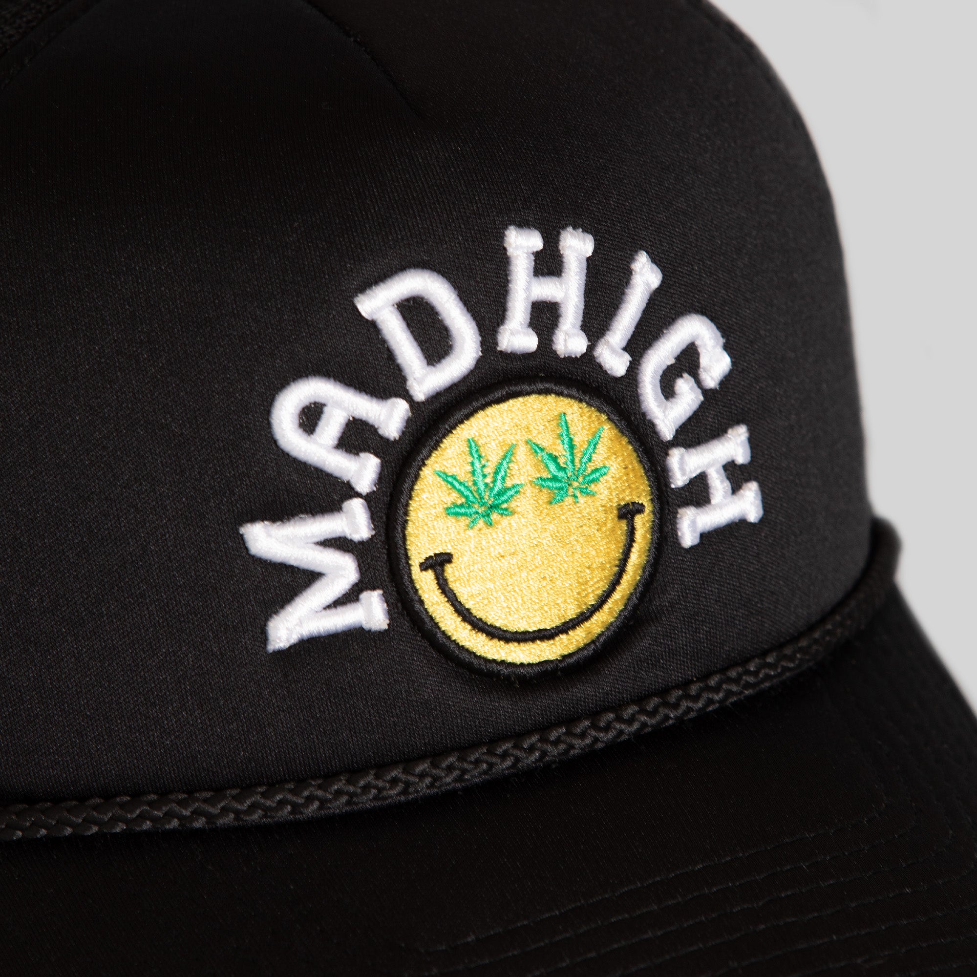 MAD HIGH BLACK FOAM TRUCKER