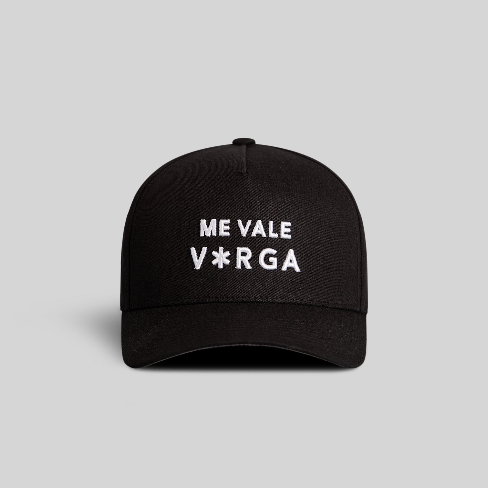 ME VALE BLACK TWILL TRUCKER