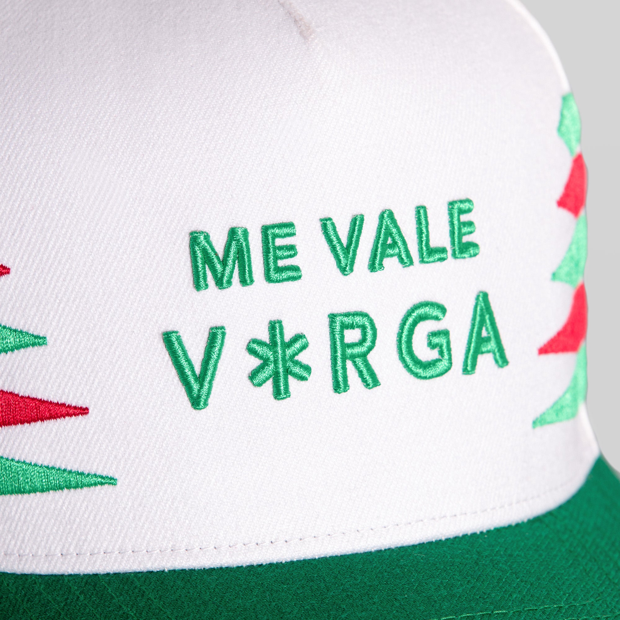 ME VALE VERGA (NO F*CKS GIVEN) DIAMOND STACK WOOL TRUCKER