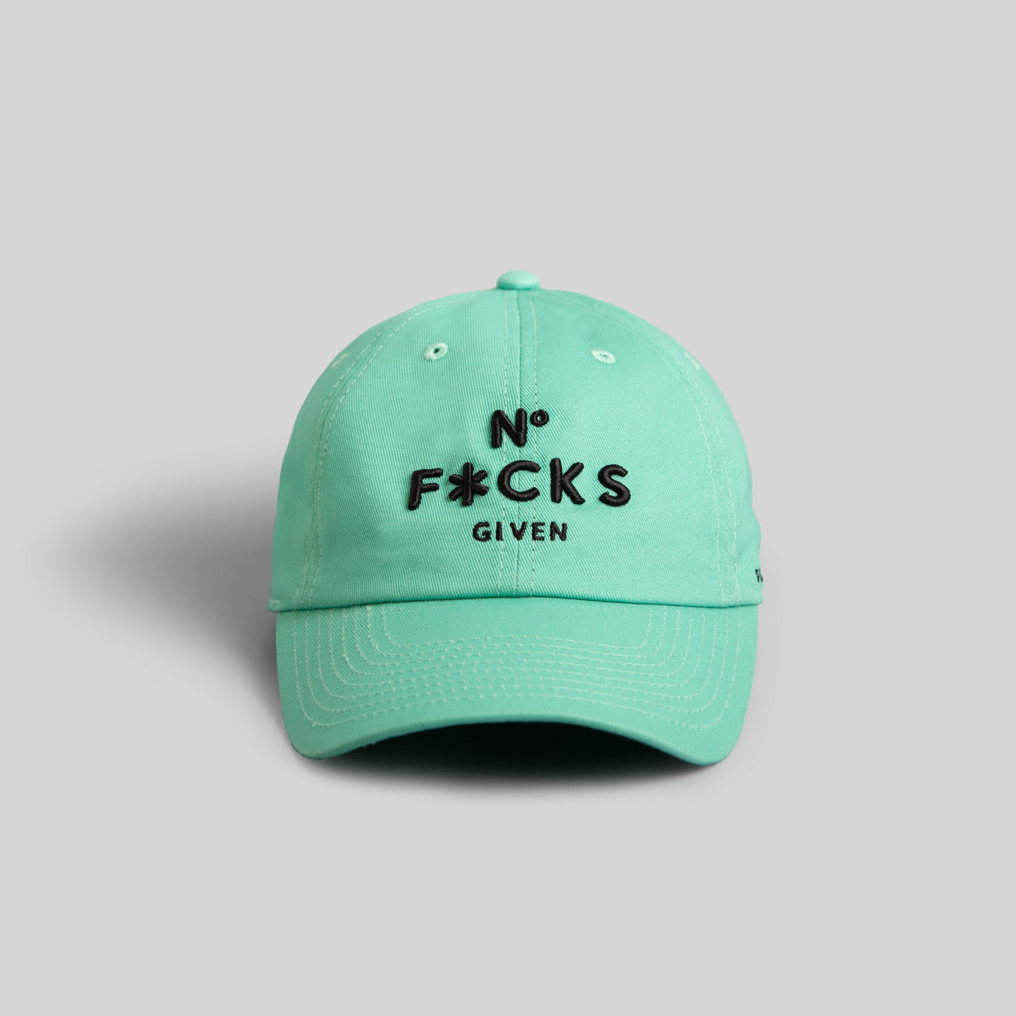 NO F*CKS GIVEN MINT RELAXED FIT HAT