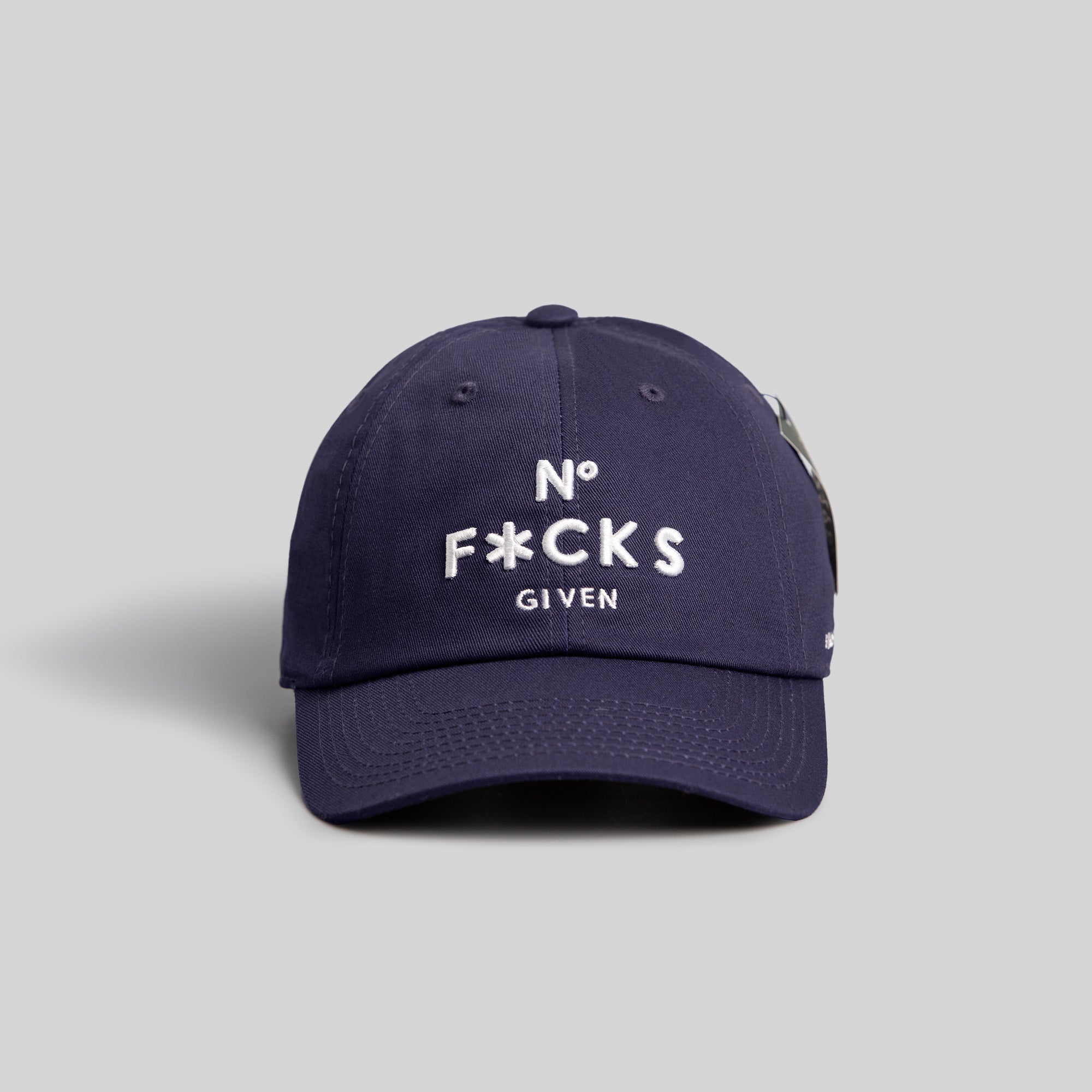 NO F*CKS GIVEN DEEP NAVY RELAXED FIT HAT