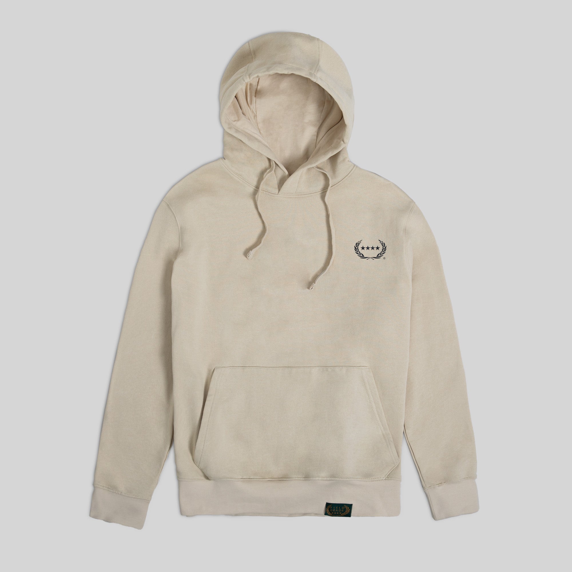 FG CHAMPS NO F*CKS GIVEN SAND POLY COTTON HOODIE