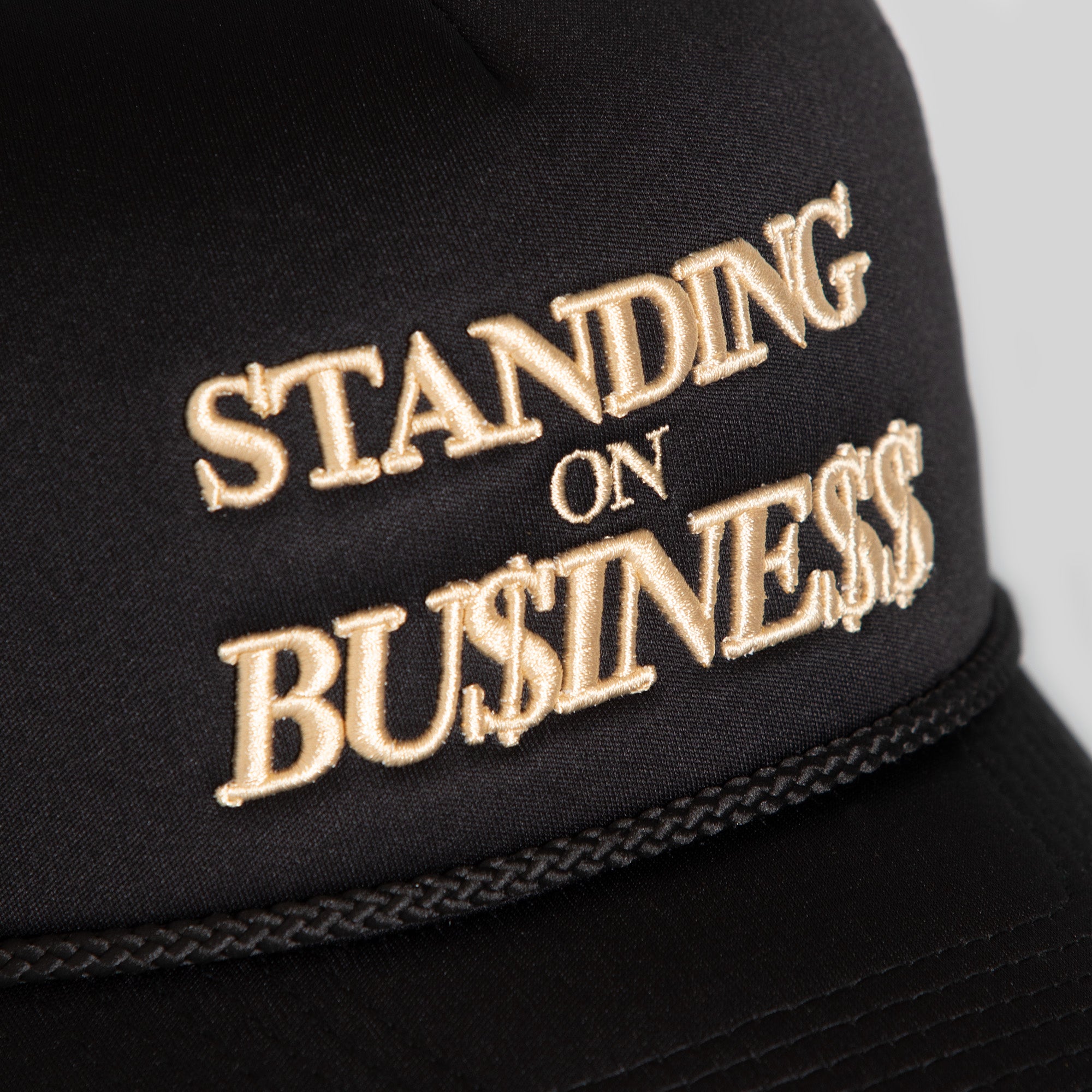 ON BUSINESS BLACK FOAM TRUCKER