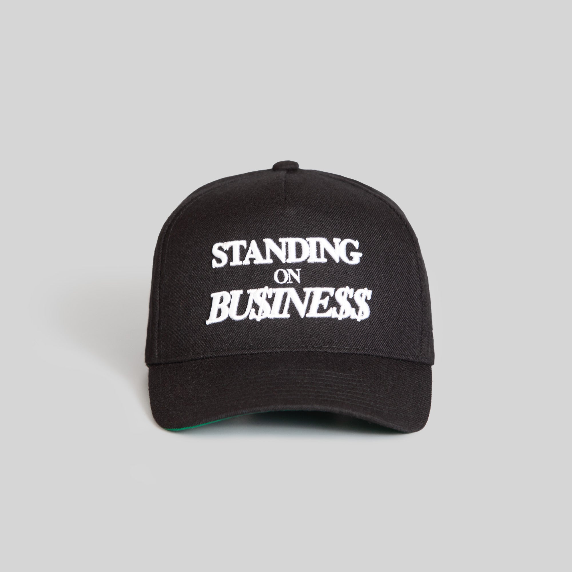 ON BUSINESS BLACK TRUCKER HAT