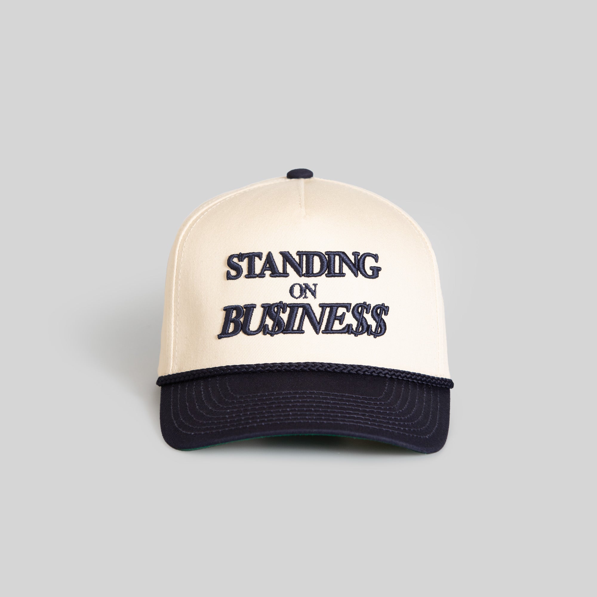 ON BUSINESS SAND DEEP NAVY TWILL TRUCKER