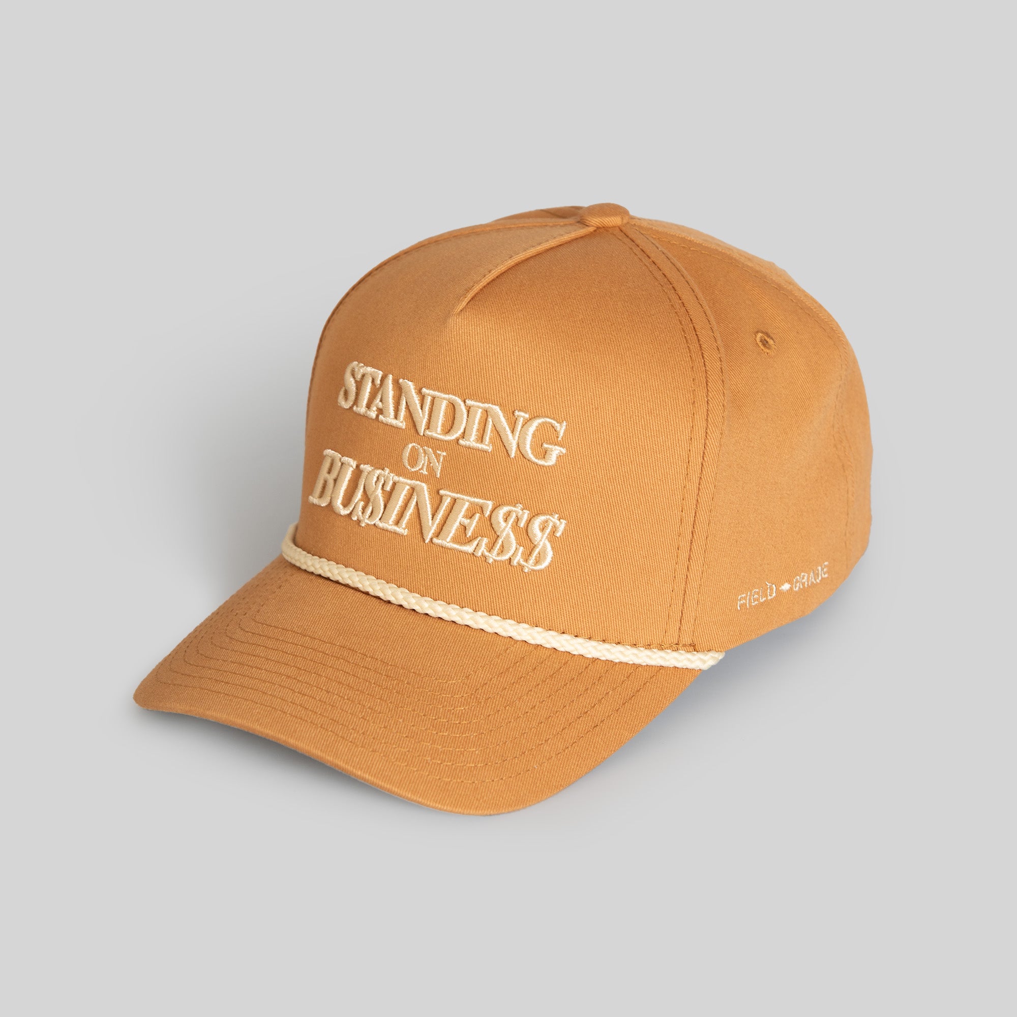 ON BUSINESS WHEAT TWILL TRUCKER