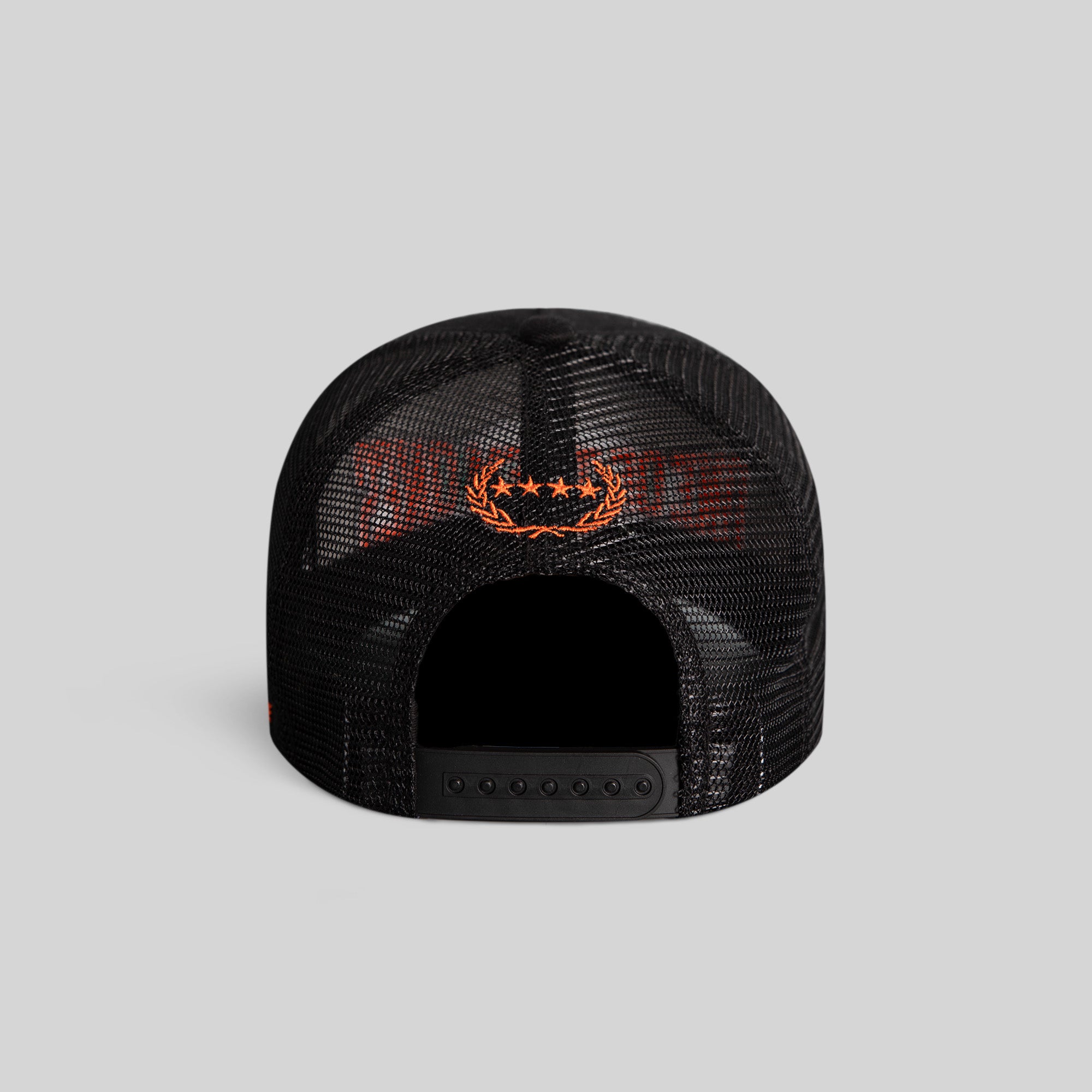 ONE OF THEM ONES BLACK WOOL MESH TRUCKER