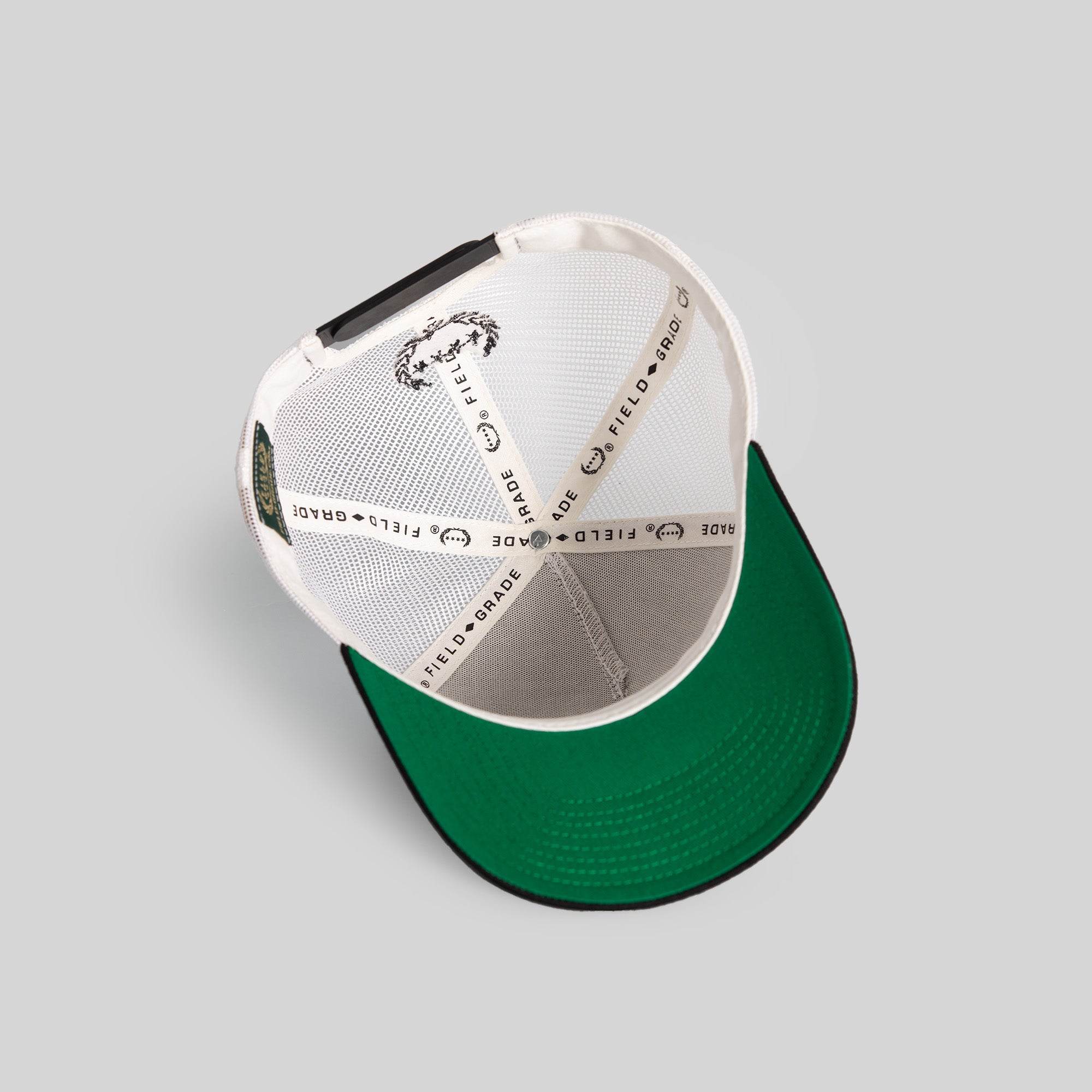 ONE OF THEM ONES SAND BLACK WOOL MESH TRUCKER