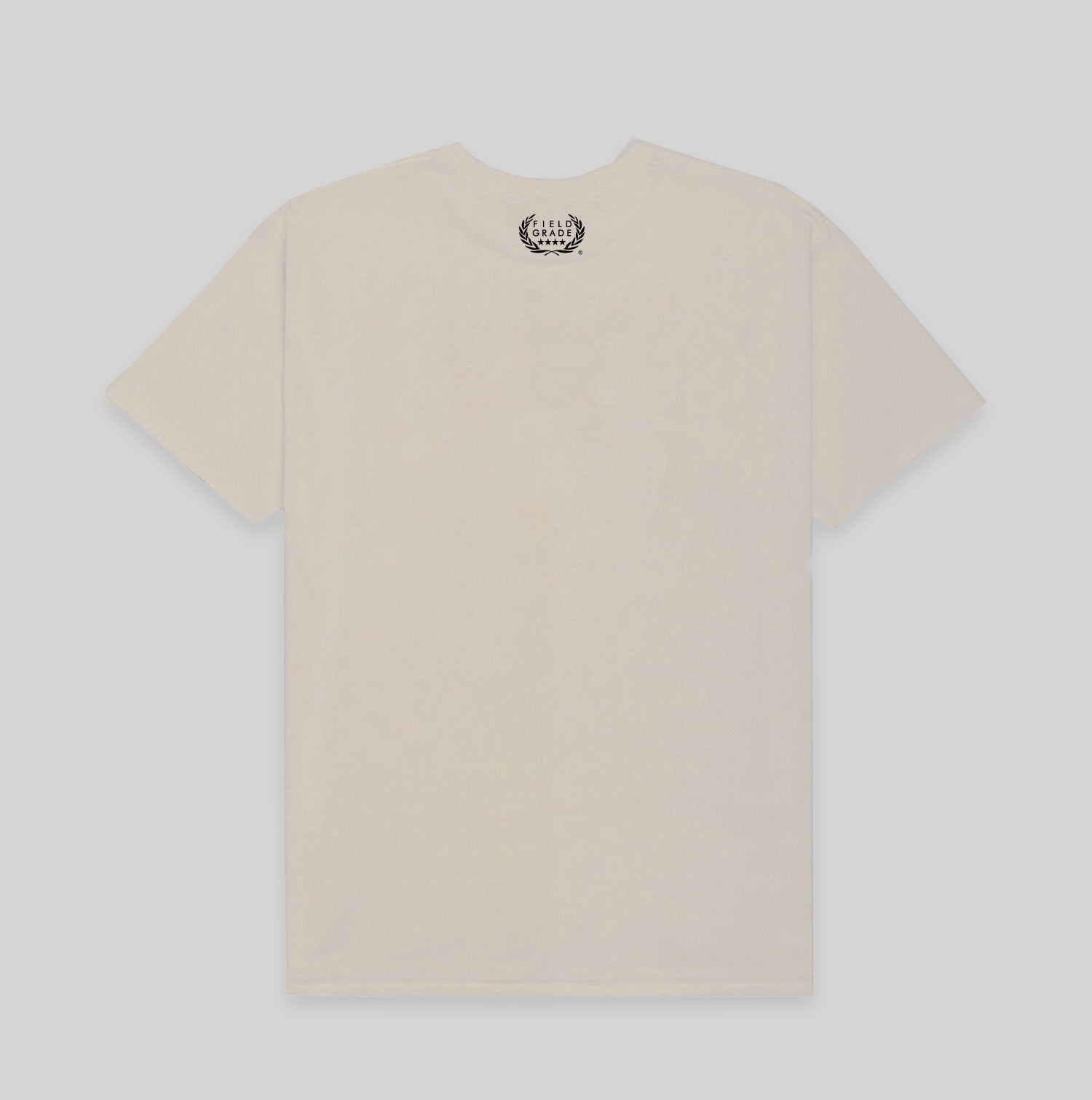 NO F*CKS GIVEN SAND COTTON TEE