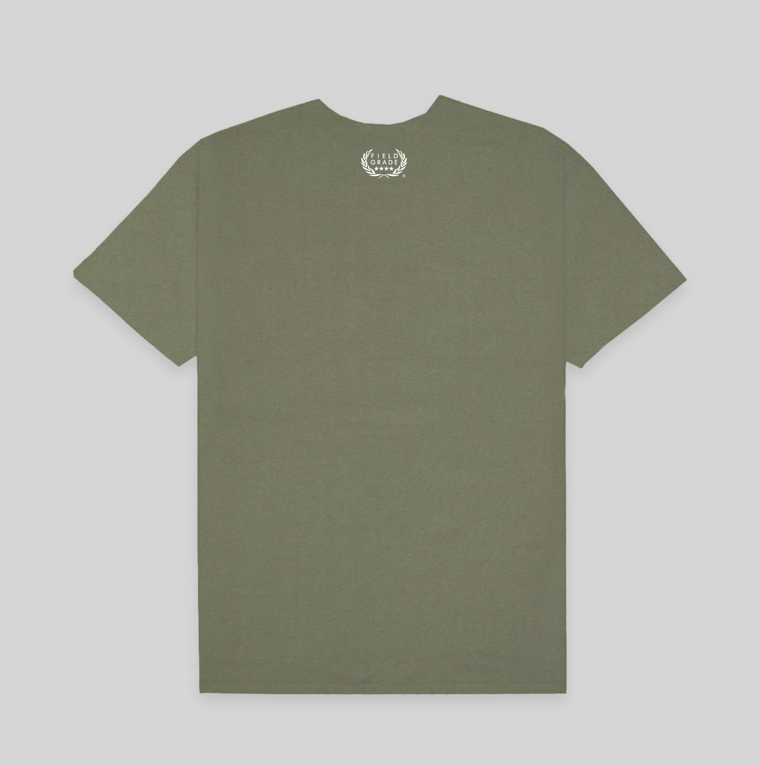 NO F*CKS GIVEN OLIVE COTTON TEE