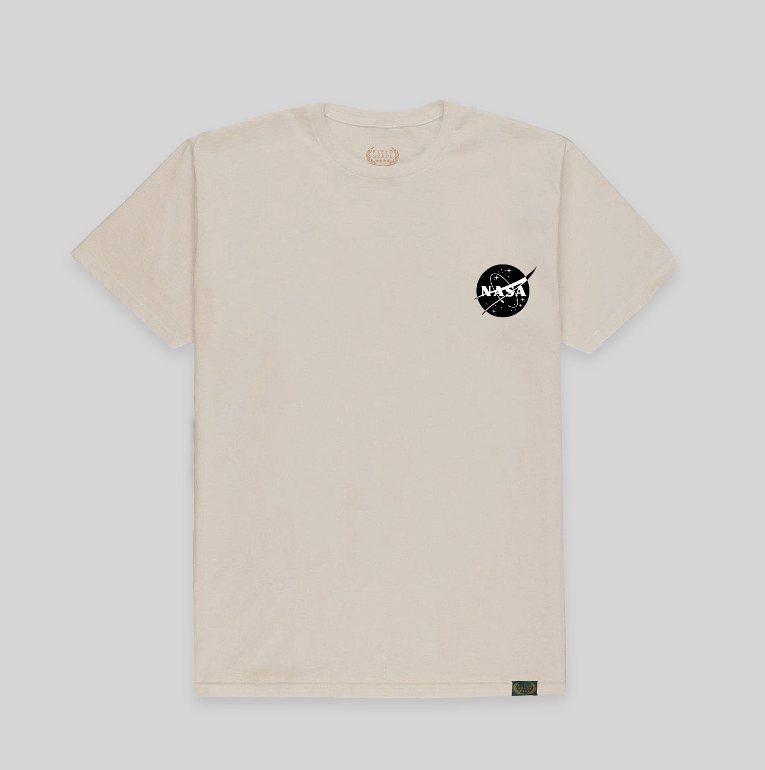 SKYLAB NASA OL' GLORY SAND COTTON TEE