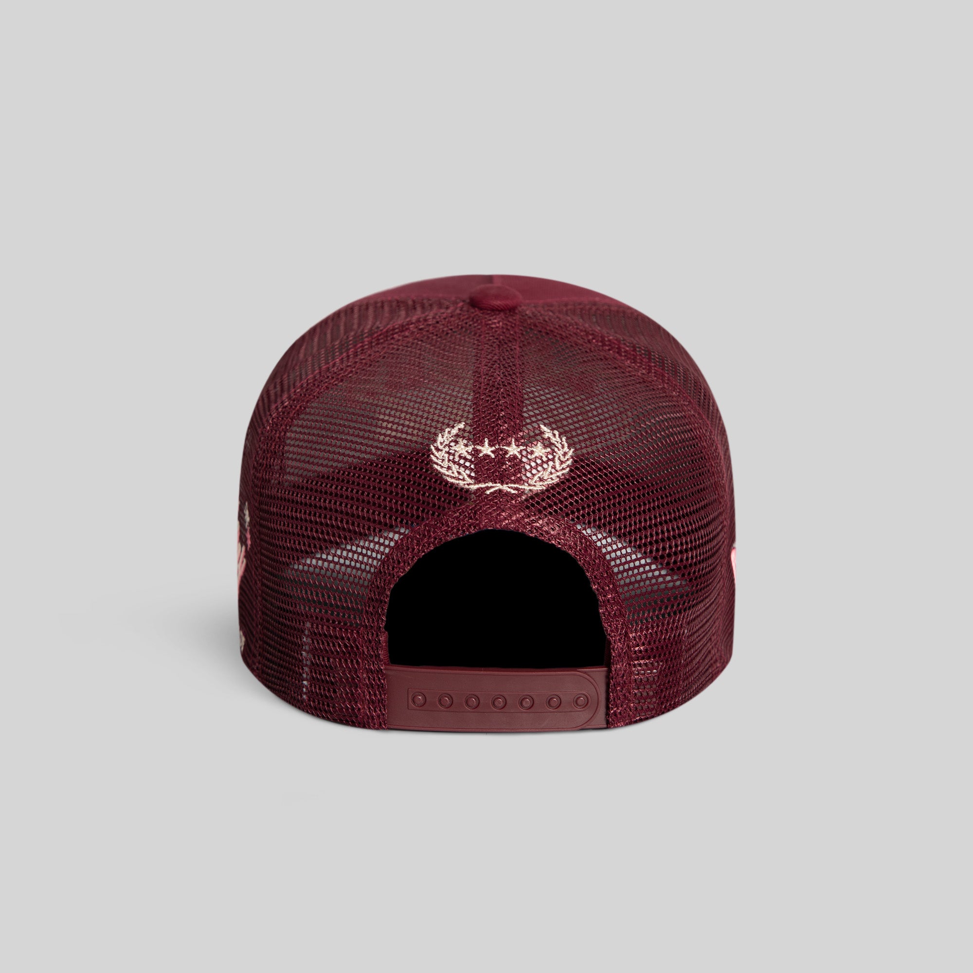 PLAYERS CLUB BORDEAUX TWILL MESH TRUCKER